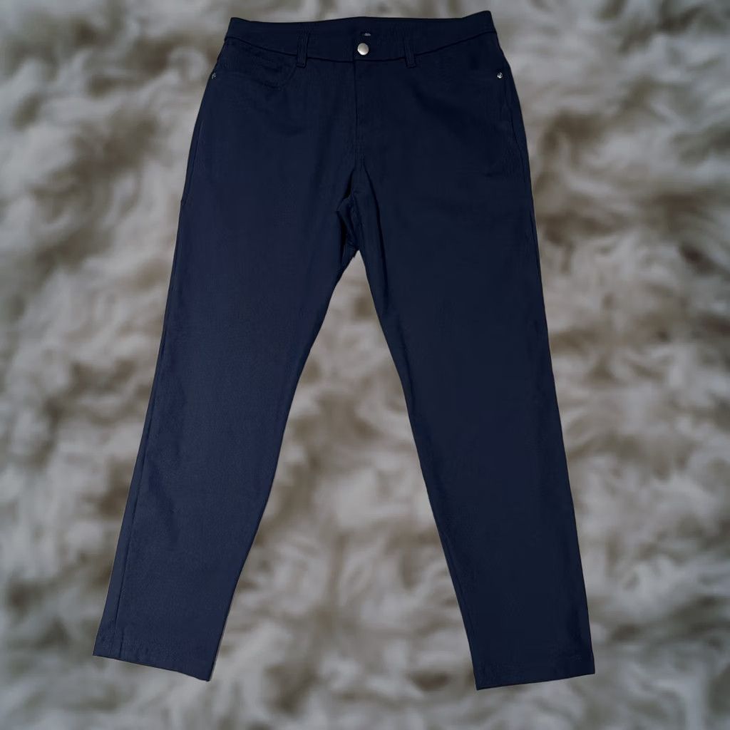 Lululemon Lululemon ABC Pant Slim Fit Warpstreme 5-Pocket Casual Pants Mens 31 Blue Size US 31 - 1 Thumbnail