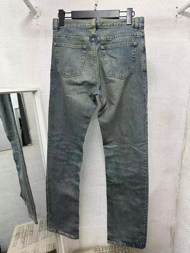 Helmut Lang Helmut Lang Helmut Lang Mud dyed washed jeans-2507 Size US 30 / EU 46 - 3 Thumbnail