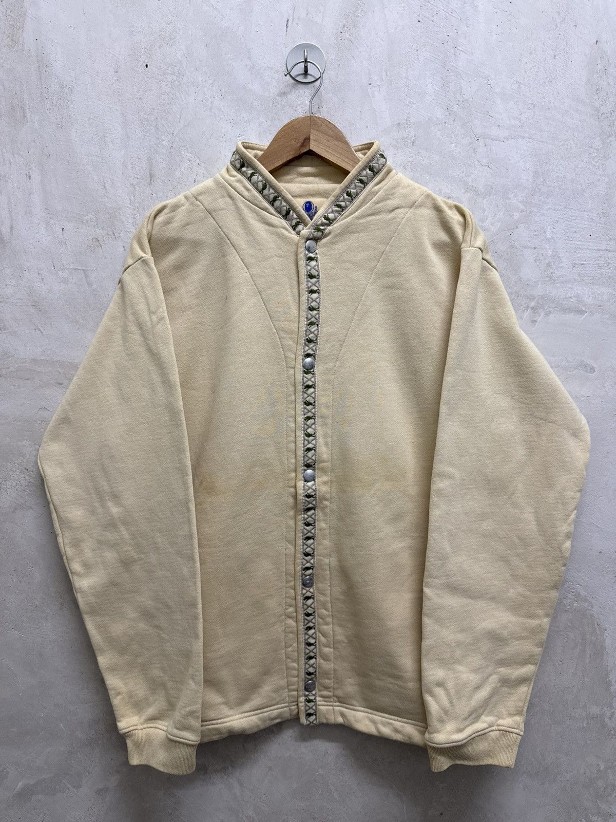 Bape Vintage 90s Bape Soldier Button Up Sweatshirt Size US L / EU 52-54 / 3 - 1 Thumbnail