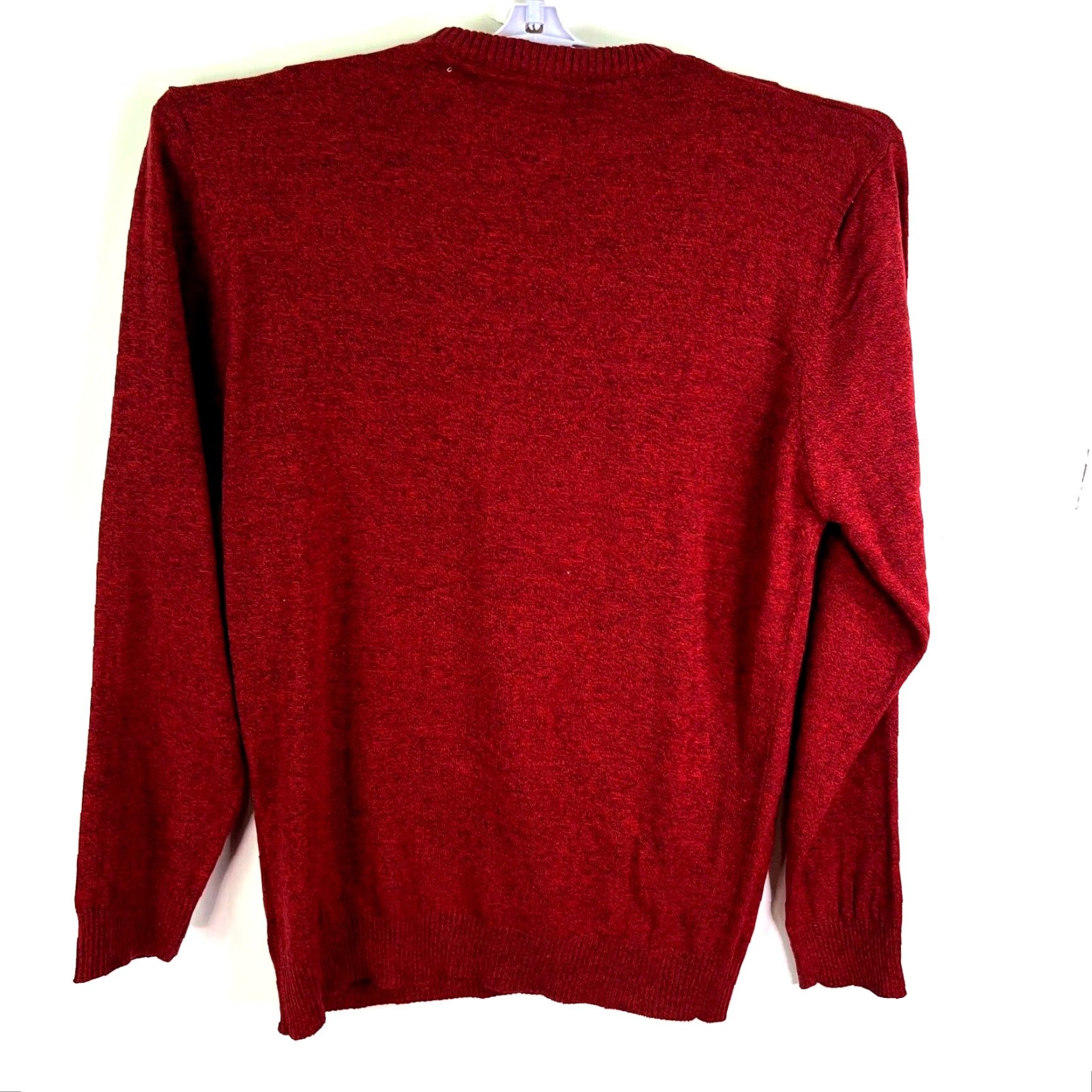 Vintage VINTAGE not applicable; PJ MARK NY V Neck Acrylic Pullover Sweater Mens XL Heather Maroon NWT Size US XL / EU 56 / 4 - 7 Thumbnail