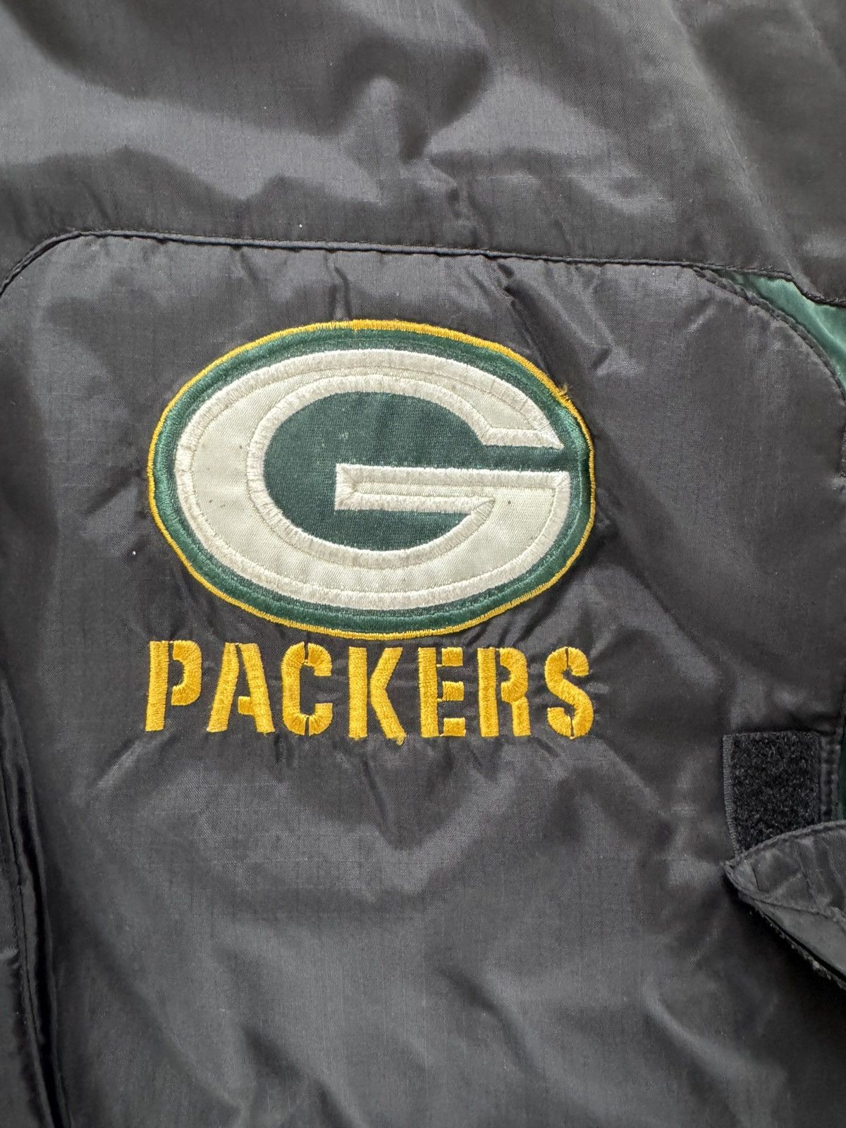 Pro Player Vintage 90s Pro Player Green Bay Packers Puffer Jacket XL Size US XL / EU 56 / 4 - 2 Thumbnail
