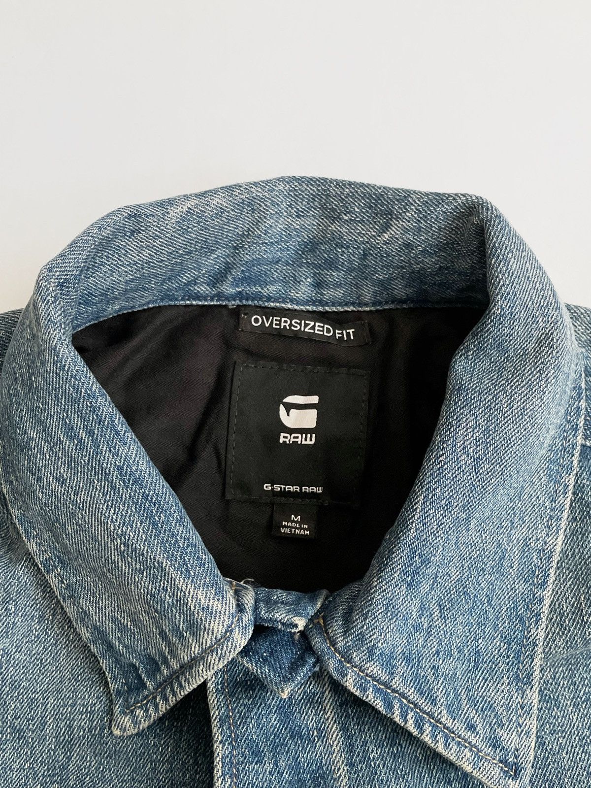 G-Star G Star Raw stonewashed denim overshirt Japanese style Size US M / EU 48-50 / 2 - 6 Thumbnail