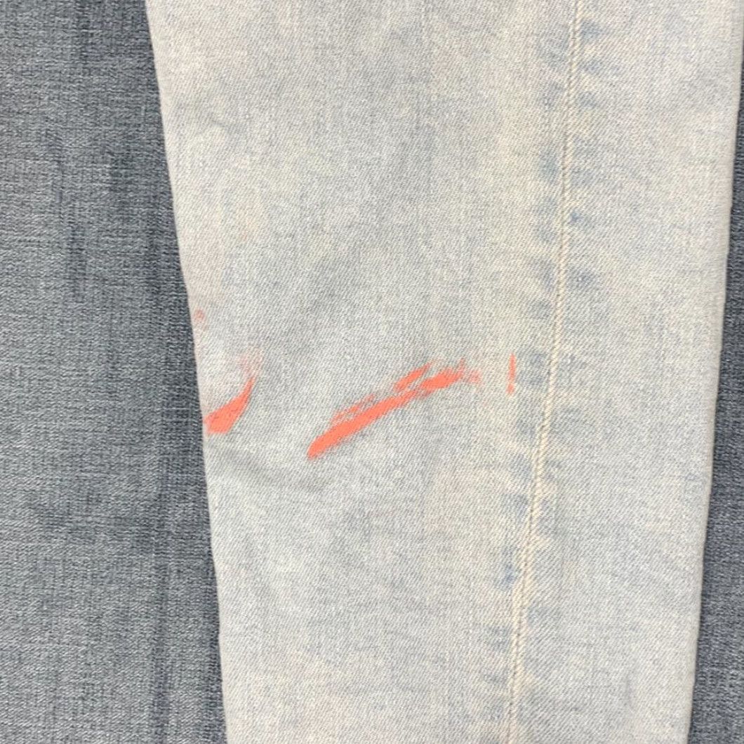 Zara Zara Jeans Mens 38 Blue Denim Cotton Stretch Light Wash Skinny Jeans Streetwear 5-Pocket Design Mens Size US 38 / EU 54 - 6 Thumbnail