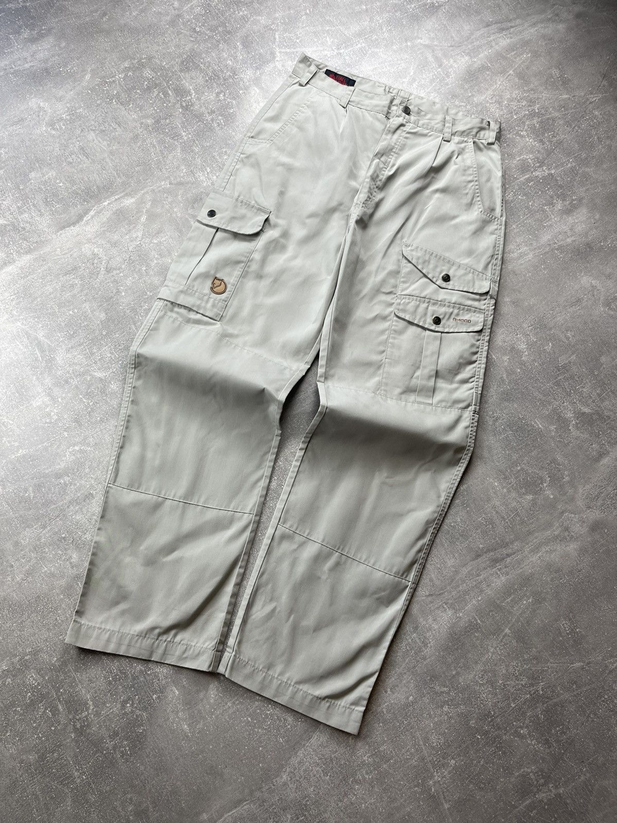 Fjallraven Vintage Fjällräven G-1000 Cargo Hiking Trekking Pants Size US 32 / EU 48 - 1 Thumbnail