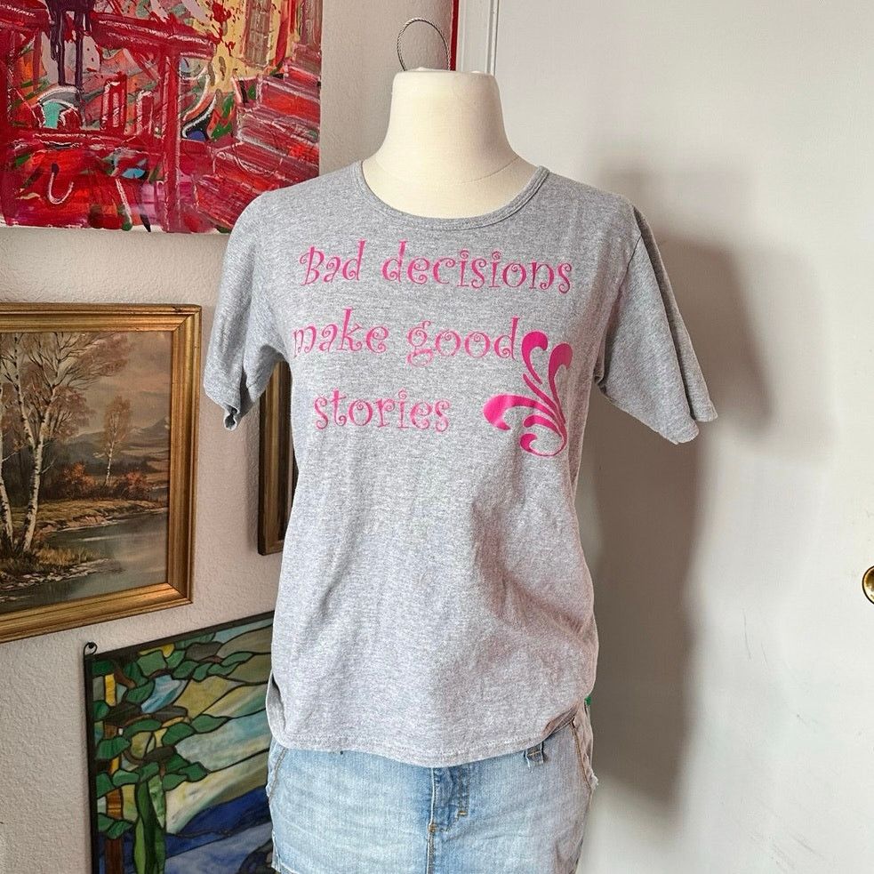 Anvil anvil funny grey graphic top Size S / US 4 / IT 40 - 1 Thumbnail