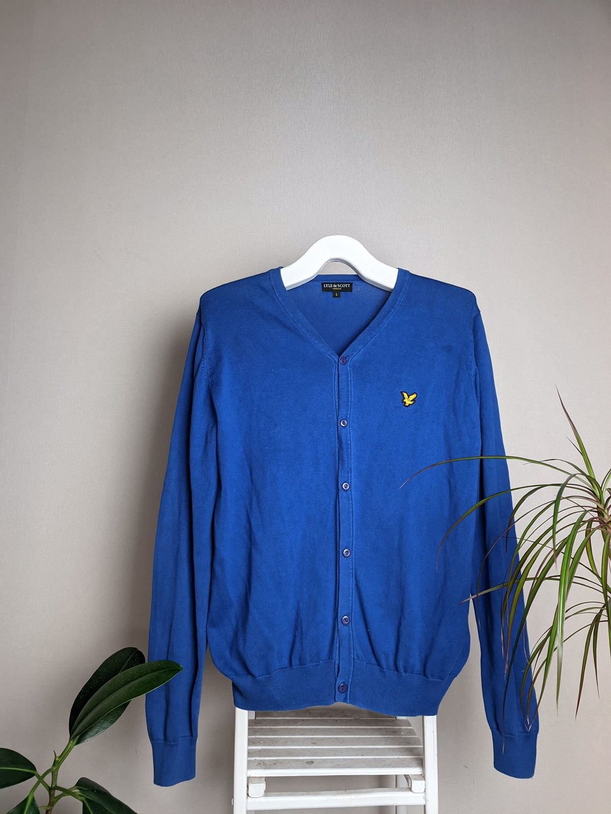 Japanese Brand × Lyle & Scott × Vintage Lyle & Scott vintage cardigan Size US L / EU 52-54 / 3 - 1 Thumbnail