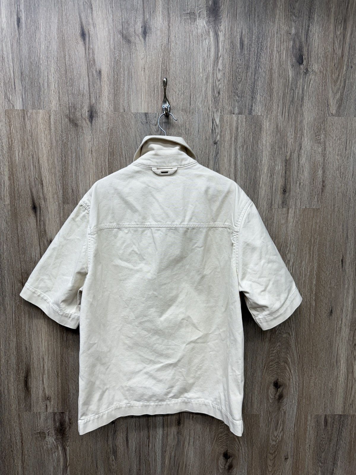 Louis Vuitton Louis Vuitton Beige Workwear Shirt Size US M / EU 48-50 / 2 - 7 Thumbnail