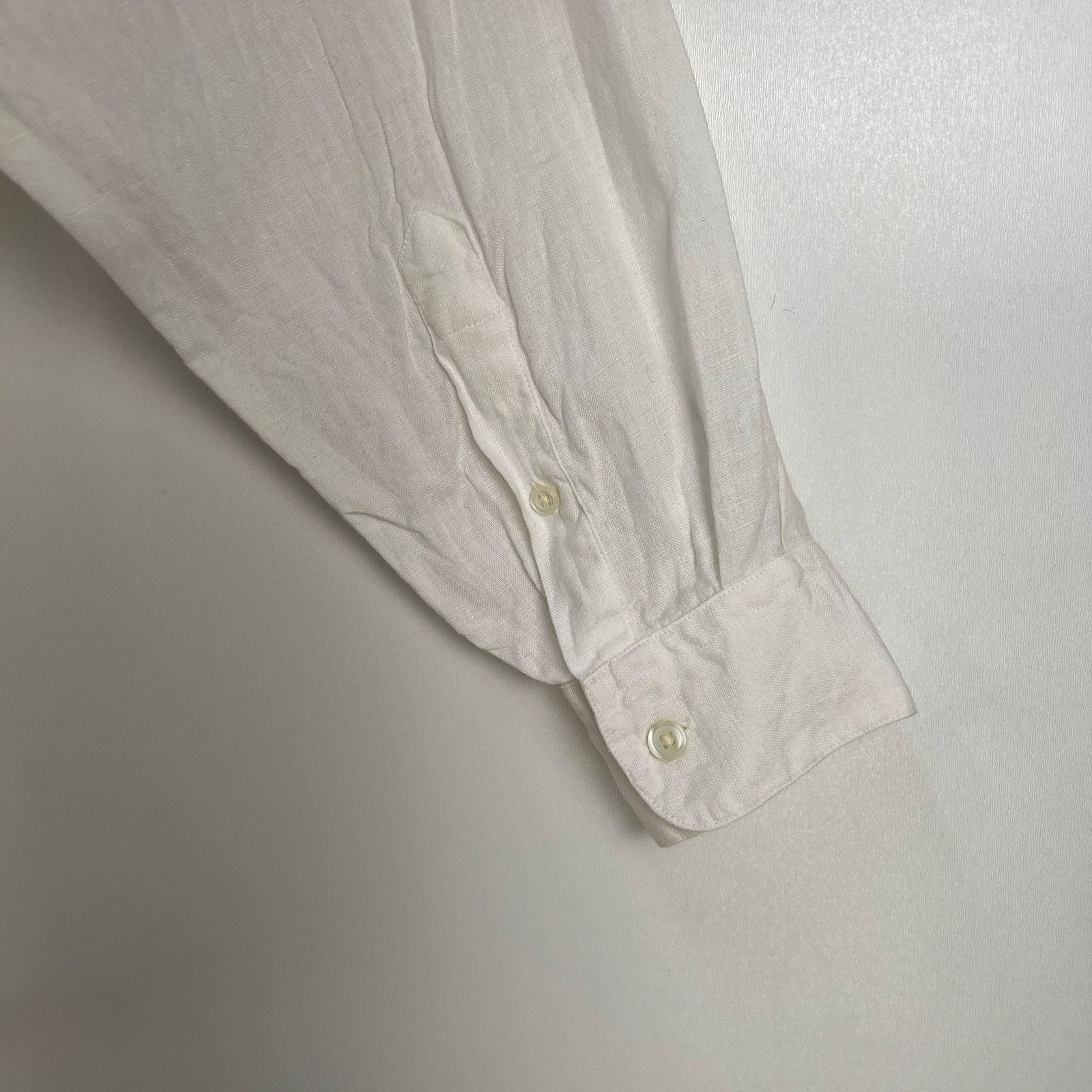 Eddie Bauer Eddie Bauer Irish Linen White Button Up Shirt Size US S / EU 44-46 / 1 - 6 Thumbnail