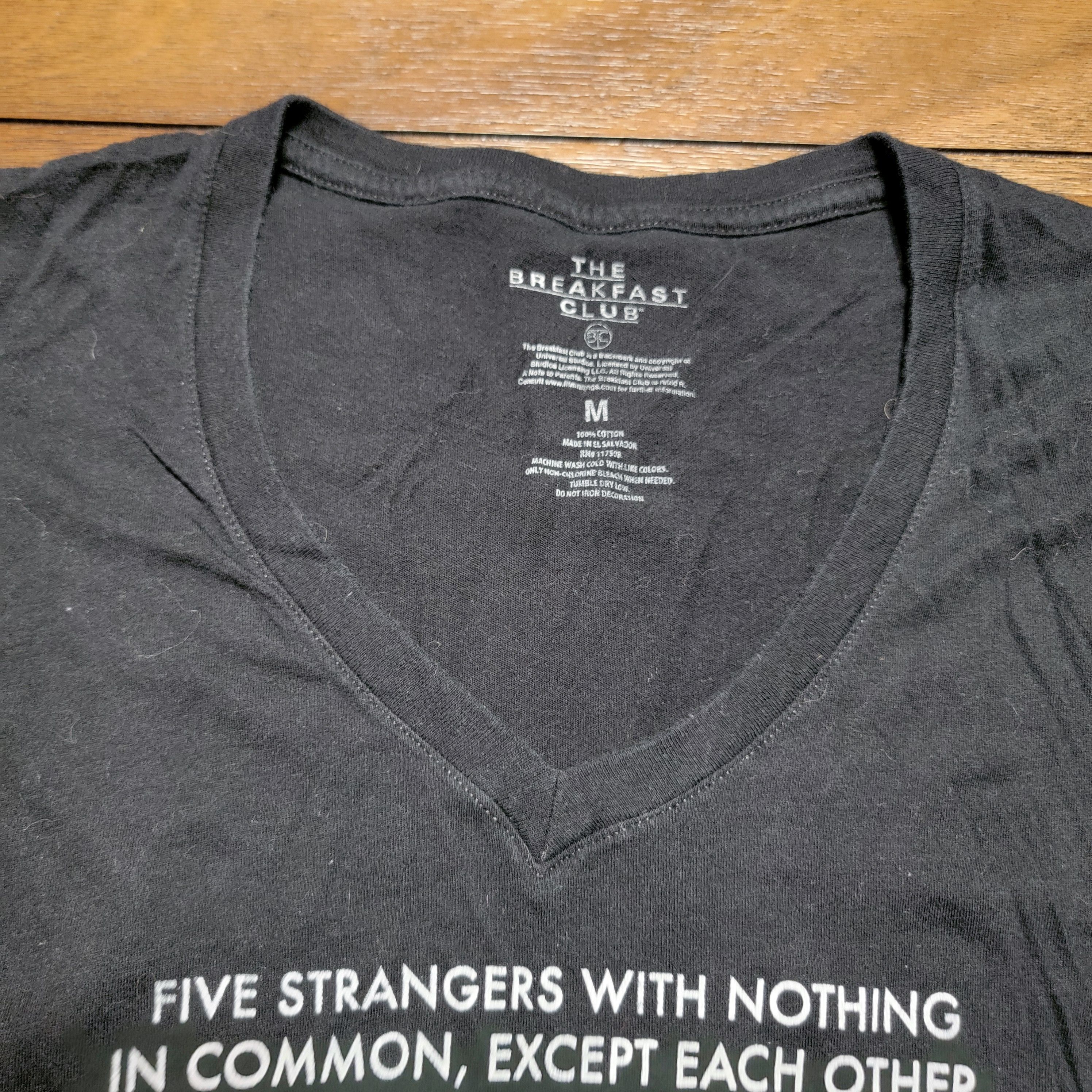 Other The Breakfast Club Graphic SS Black Tee - Size Junior Medium Size M / US 6-8 / IT 42-44 - 3 Thumbnail