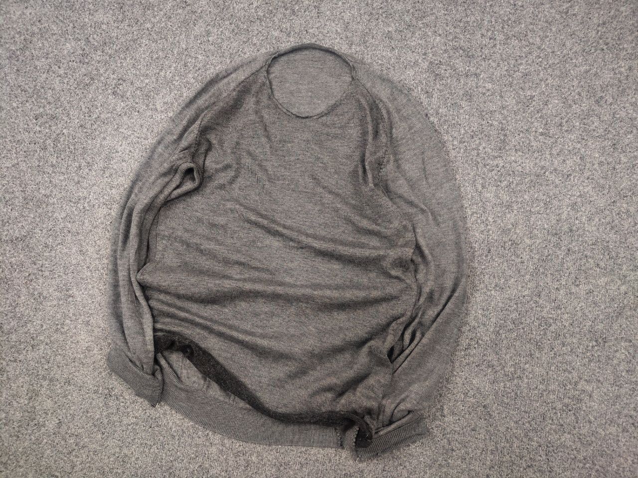 Layer-0 Layer-0 ssm22-13 Design Cashmere Scarstitch Overlock Sweater Size US XL / EU 56 / 4 - 3 Thumbnail