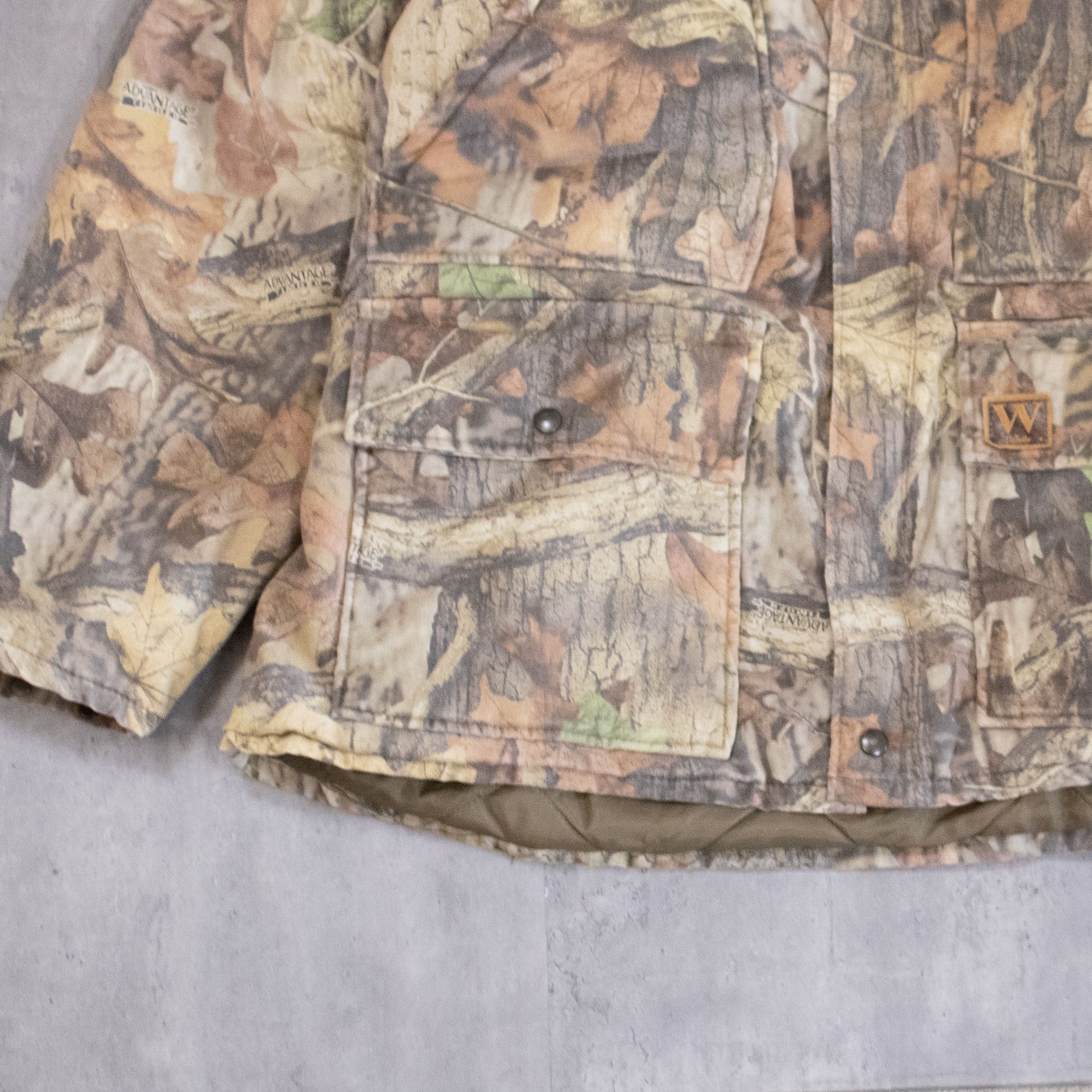 Realtree Vintage 1990’s Wall’s Real Tree Puffer Chore Coat Jacket Size US XXL / EU 58 / 5 - 4 Thumbnail