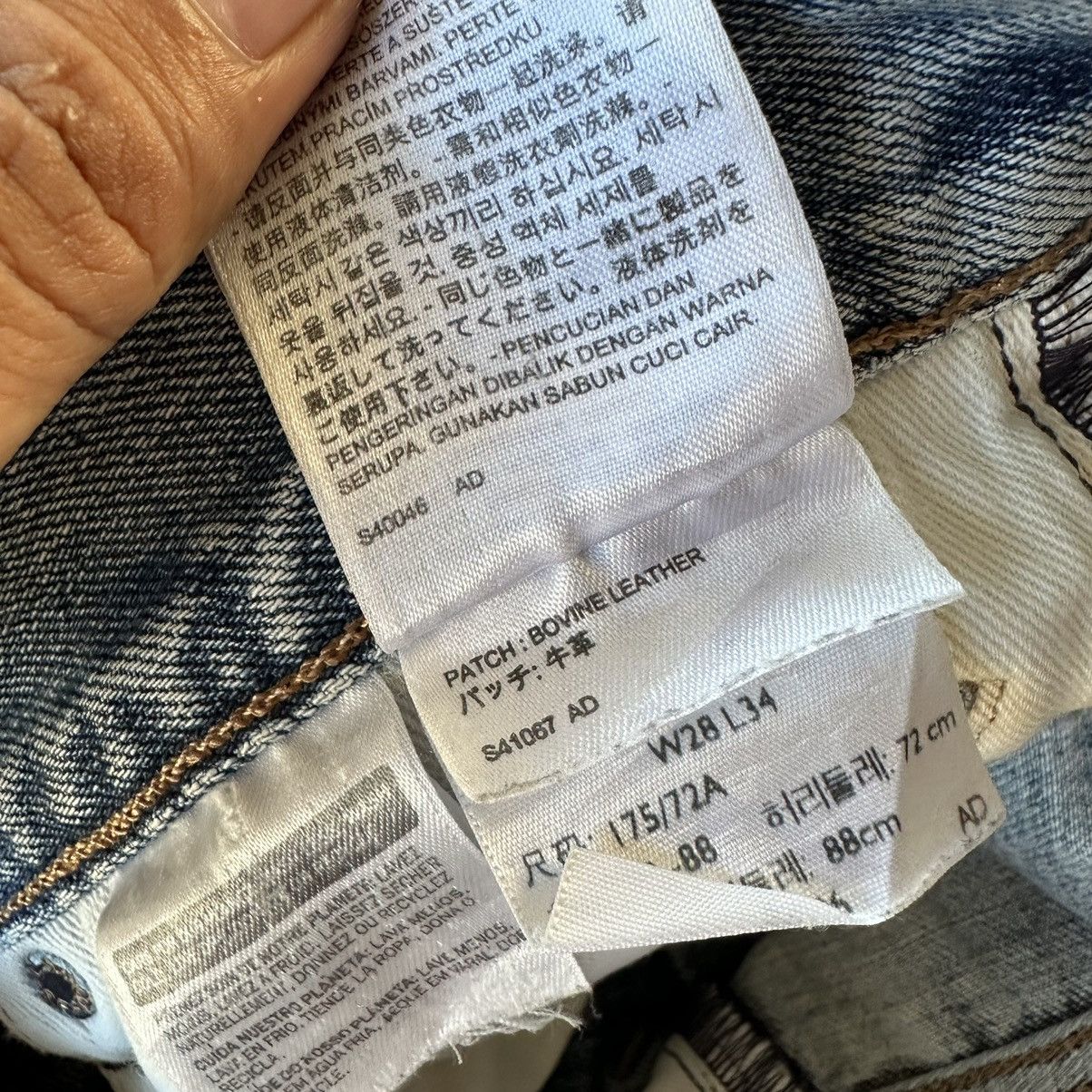 Levi's Vintage Levis 501 Distressed Blue Denim 28x32 D566 Size US 28 / EU 44 - 17 Thumbnail