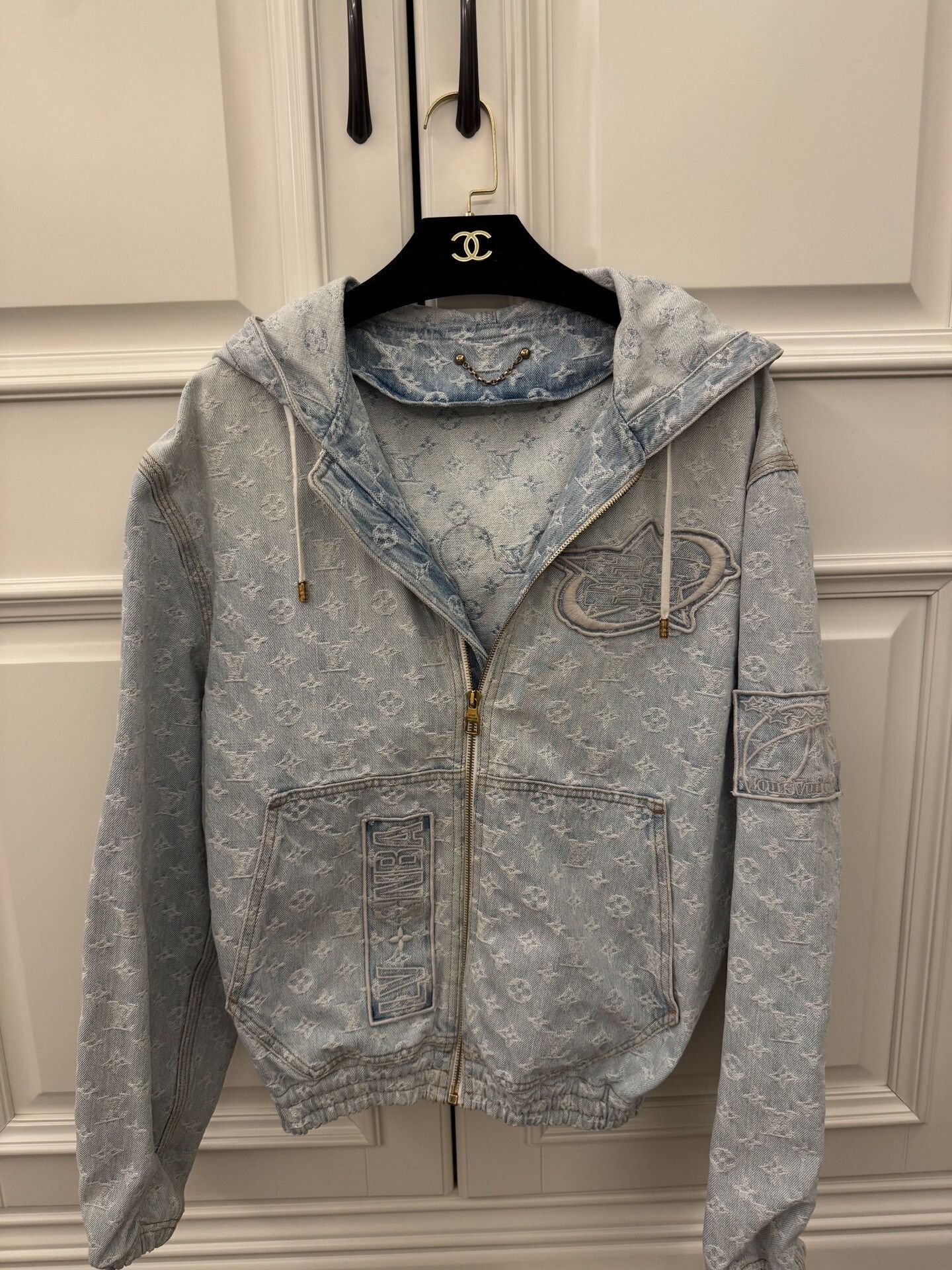 Louis Vuitton Louis Vuitton x NBA Denim Jacket | Grailed