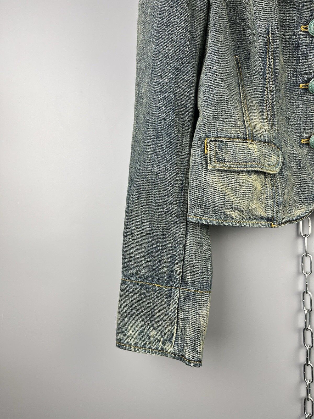 Polo Ralph Lauren Vintage Ralph Lauren Cotton 12 OZ Denim Blazer Jacket Size M / US 6-8 / IT 42-44 - 6 Thumbnail