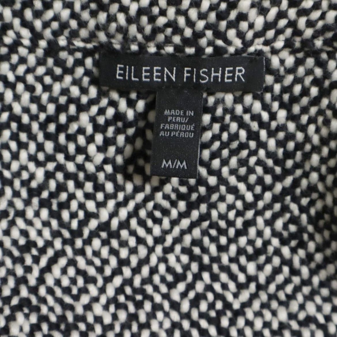 Eileen Fisher VINTAGE Eileen Fisher Open Front Yarn Knit Belted Solid V-Neck Long Sleeve Gray Women's M Shirt Size M / US 6-8 / IT 42-44 - 5 Thumbnail