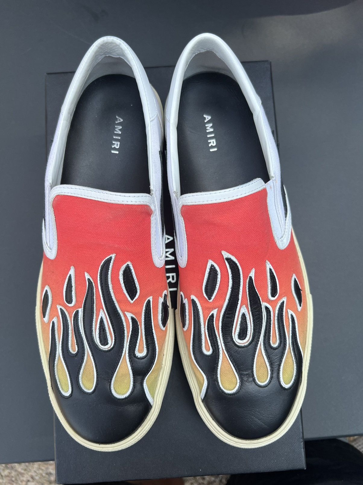 Amiri Amiri flame slip-on Size US 10 / EU 43 - 3 Thumbnail