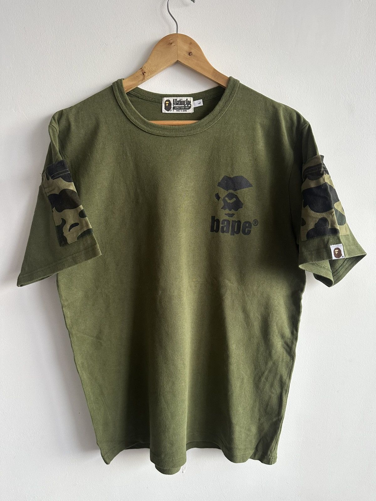 Bape Vintage A Bathing Ape Bape Angry Face Streetwear Japan Size US L / EU 52-54 / 3 - 1 Thumbnail