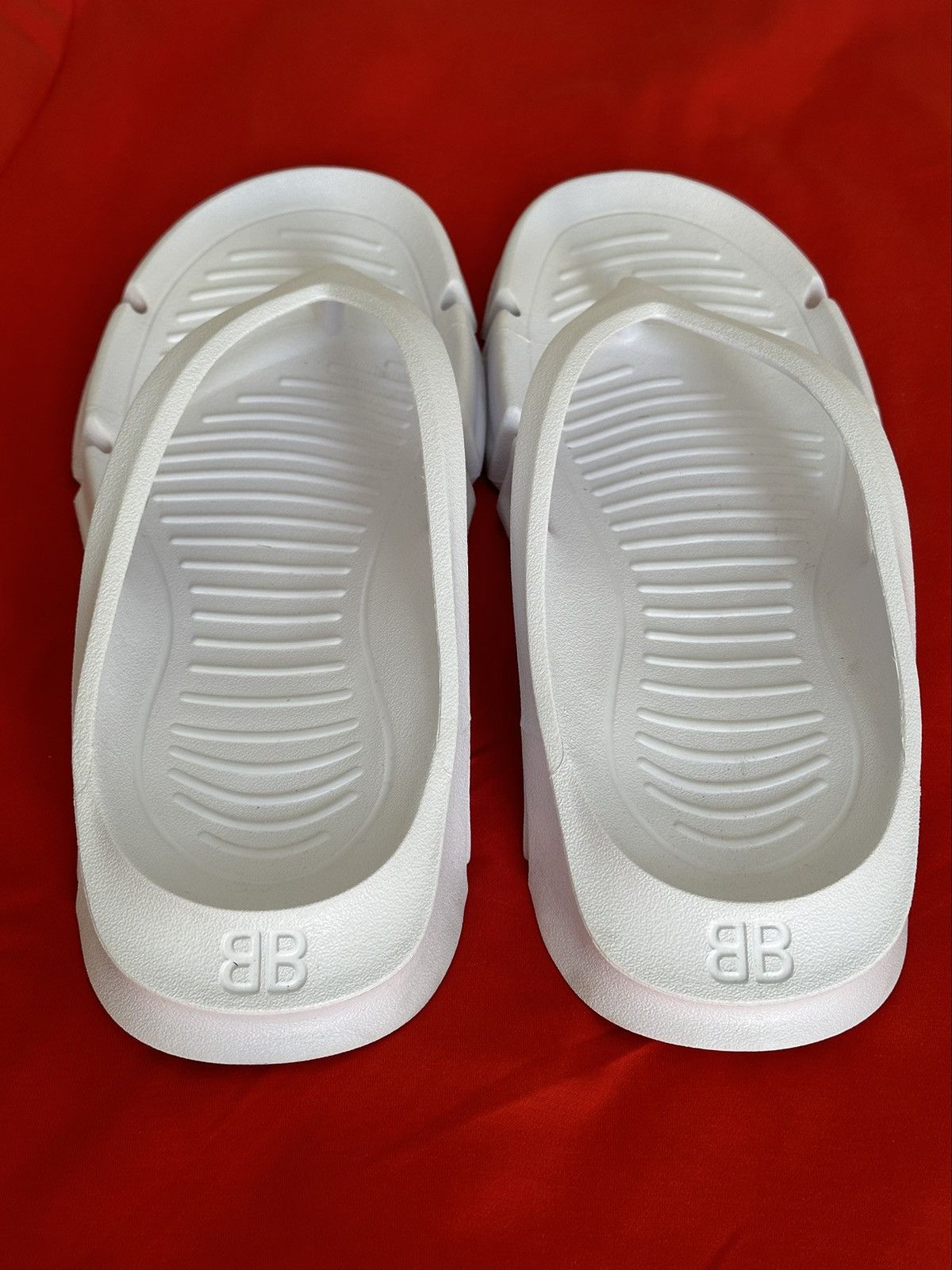 Balenciaga Balenciaga White Mold Thong Sandal Size US 9 / EU 42 - 5 Thumbnail