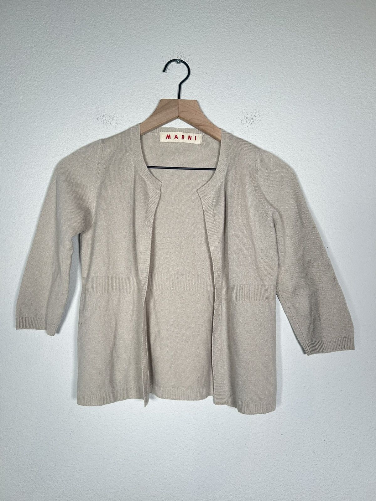 Marni Knit open front cardigan Size XS / US 0-2 / IT 36-38 - 1 Thumbnail