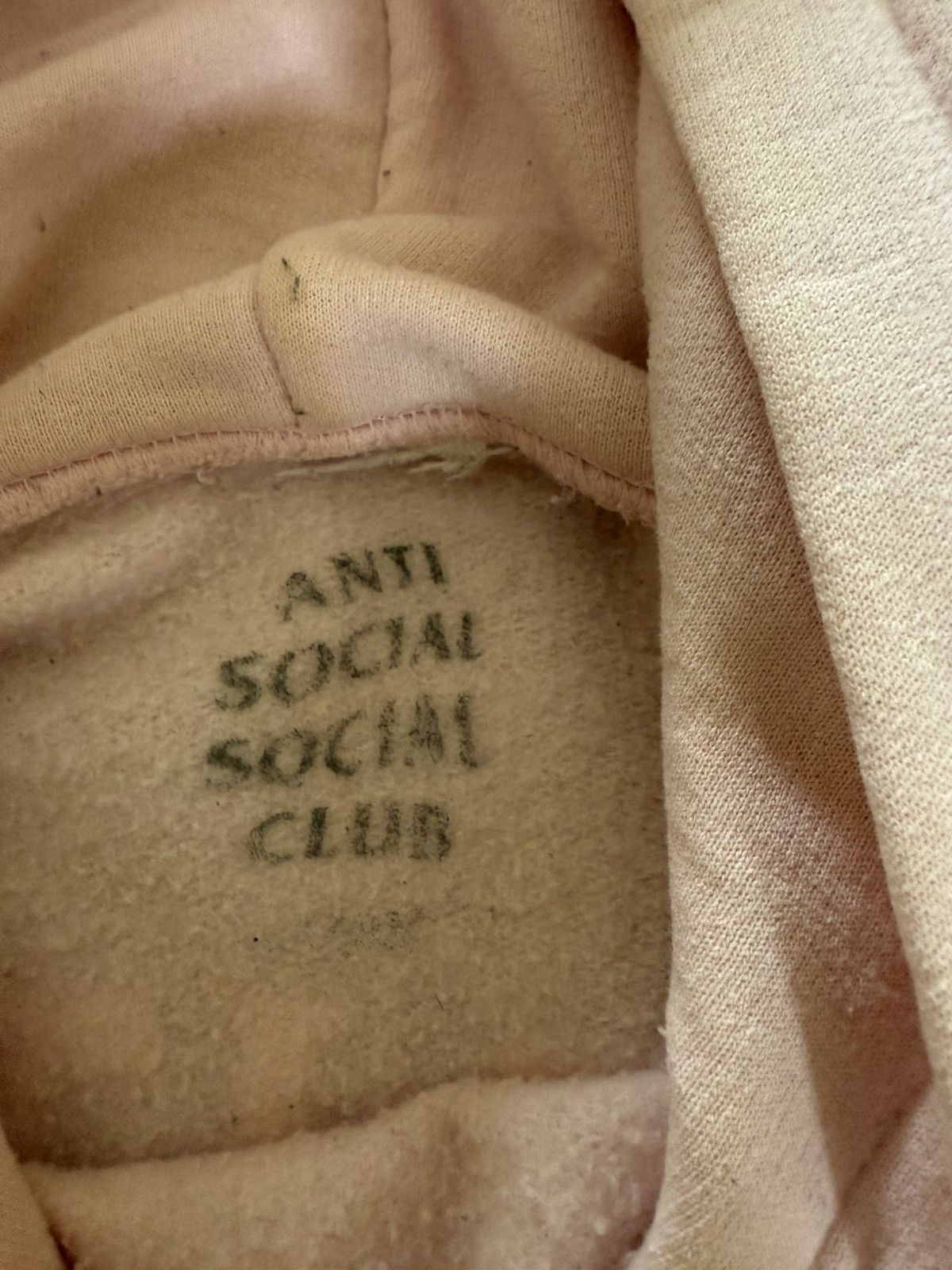 Anti Social Social Club 1st Release Anti Social Social Club Pink Hoodie Size US M / EU 48-50 / 2 - 2 Thumbnail