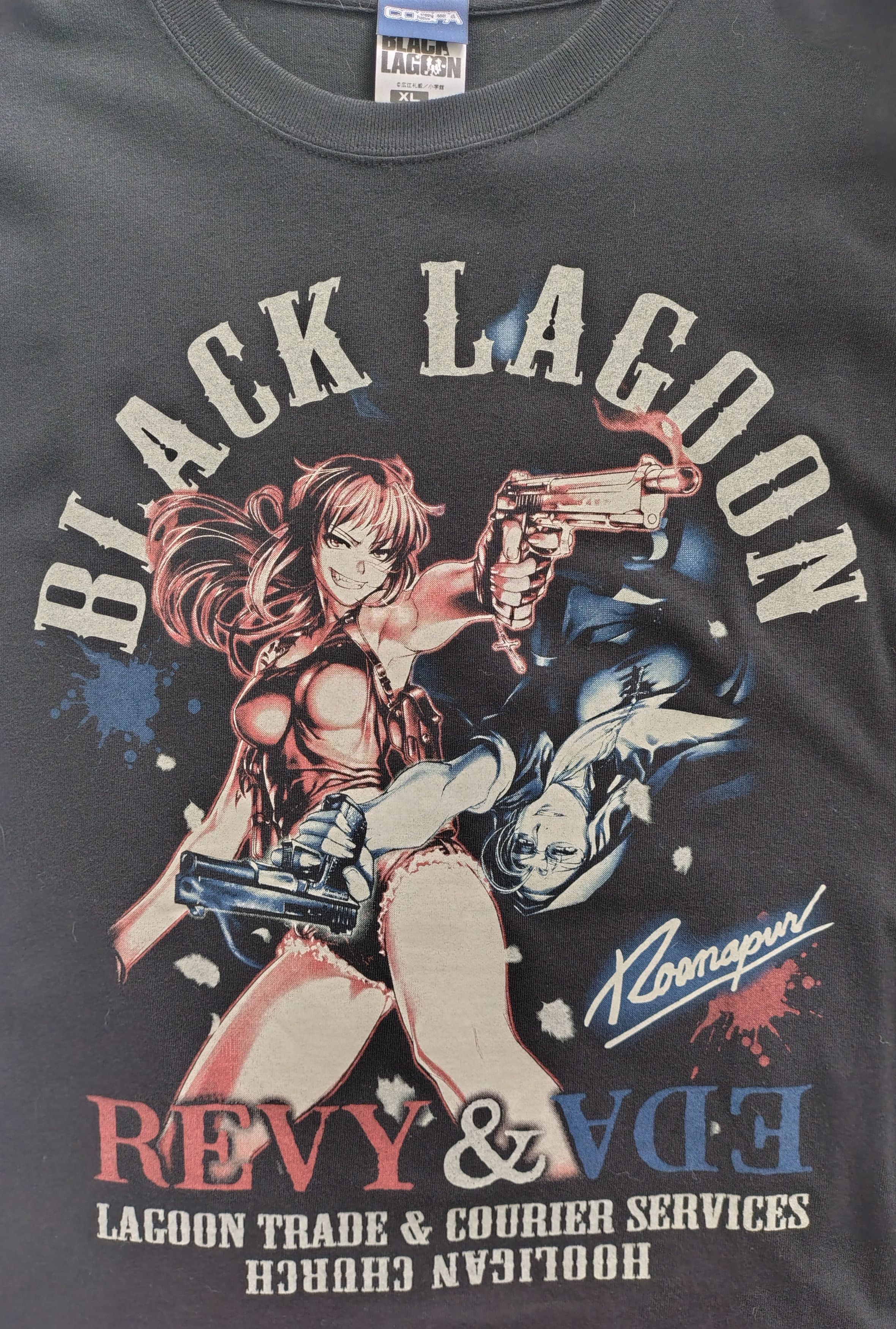 Other Cospa Black Lagoon Revy & Eda Anime Tee Size US XL / EU 56 / 4 - 1 Preview