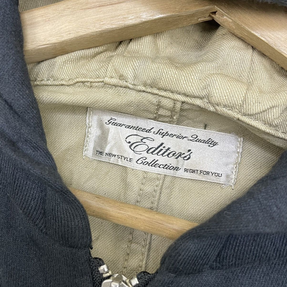 14th Addiction 💥Editors Two Tone Double Ellbow Hooded Jacket Size US M / EU 48-50 / 2 - 4 Thumbnail