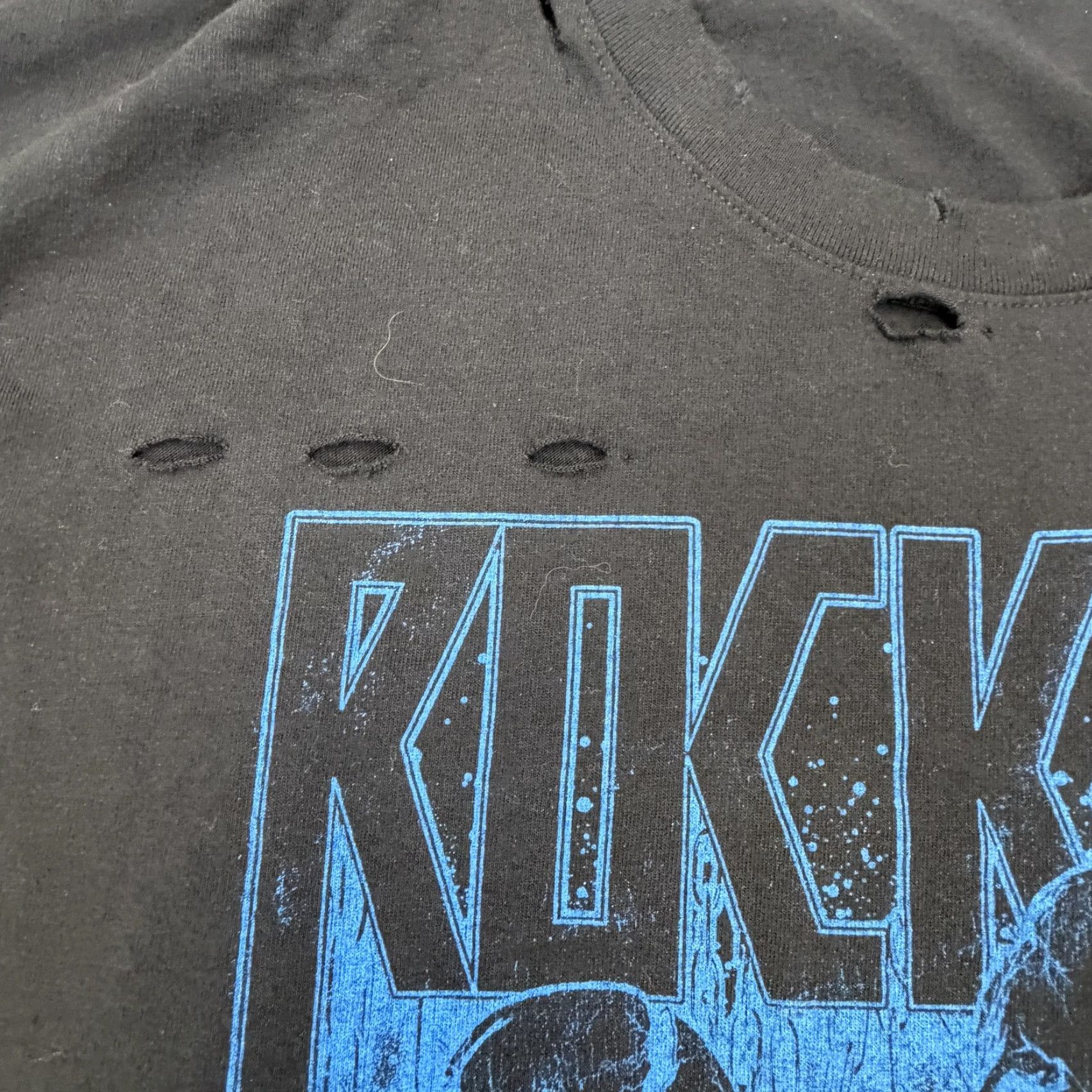 Vintage VINTAGE Rockstar Original Shirt Mens 3XL Black Skull Rock Band 1992 US Tour Graphic Tee Size US XXL / EU 58 / 5 - 6 Thumbnail