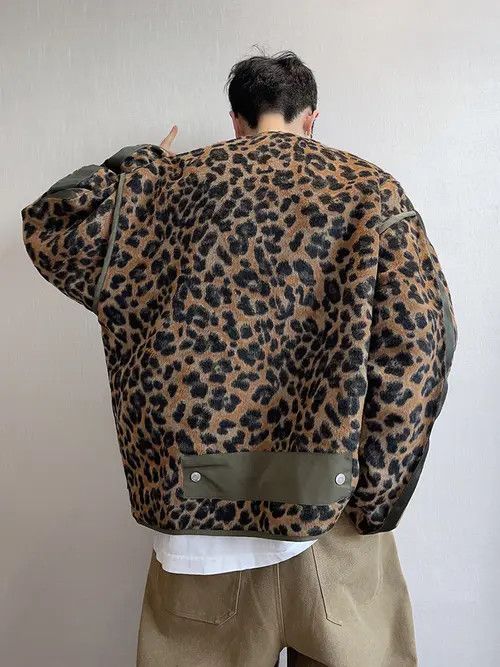 VIBE Tiger Reversable Bomber Jacket Size US M / EU 48-50 / 2 - 5 Thumbnail