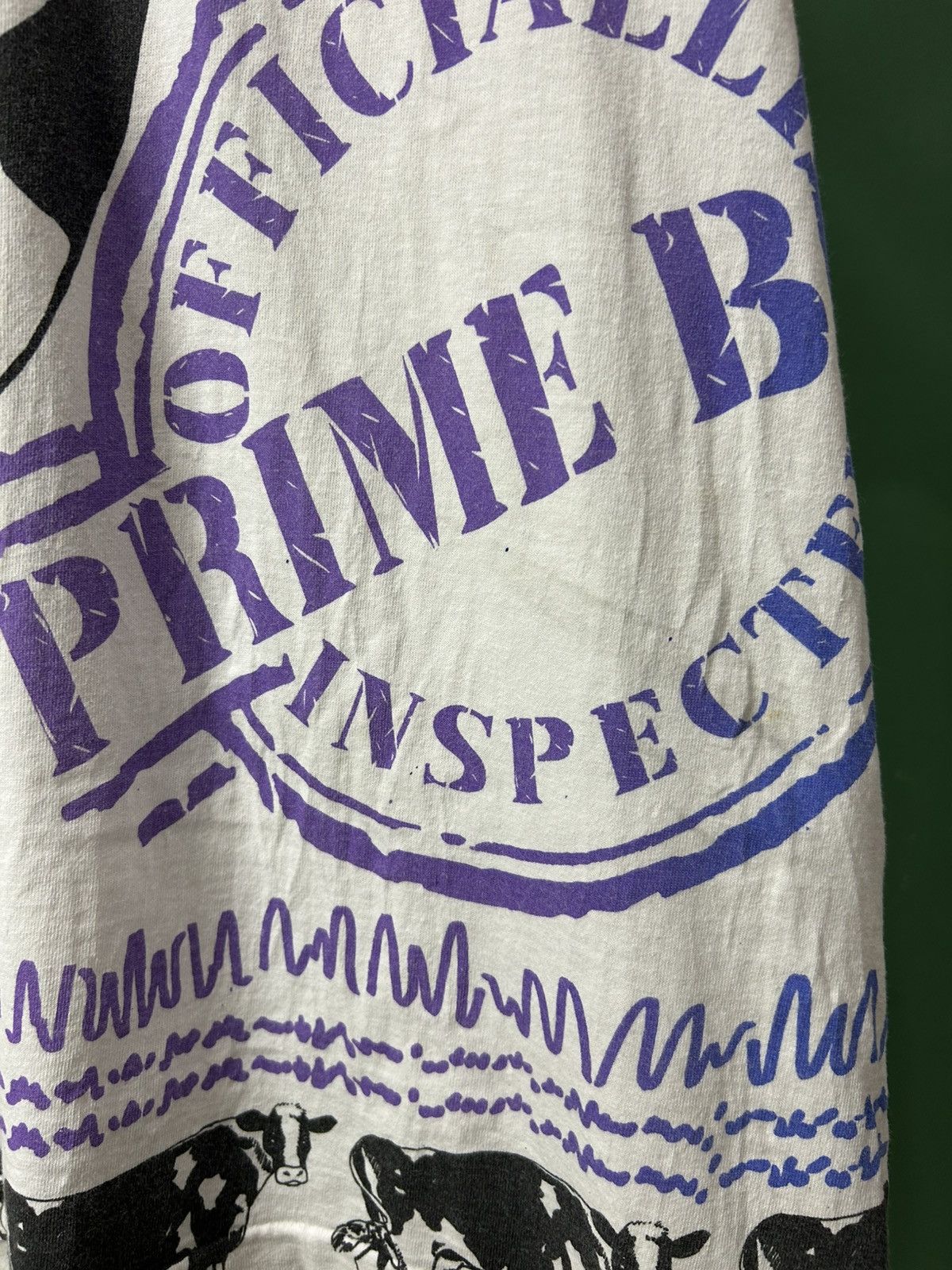 Fruit Of The Loom Cow All Over Print Prime Beef 1992 Vintage Size US L / EU 52-54 / 3 - 6 Thumbnail
