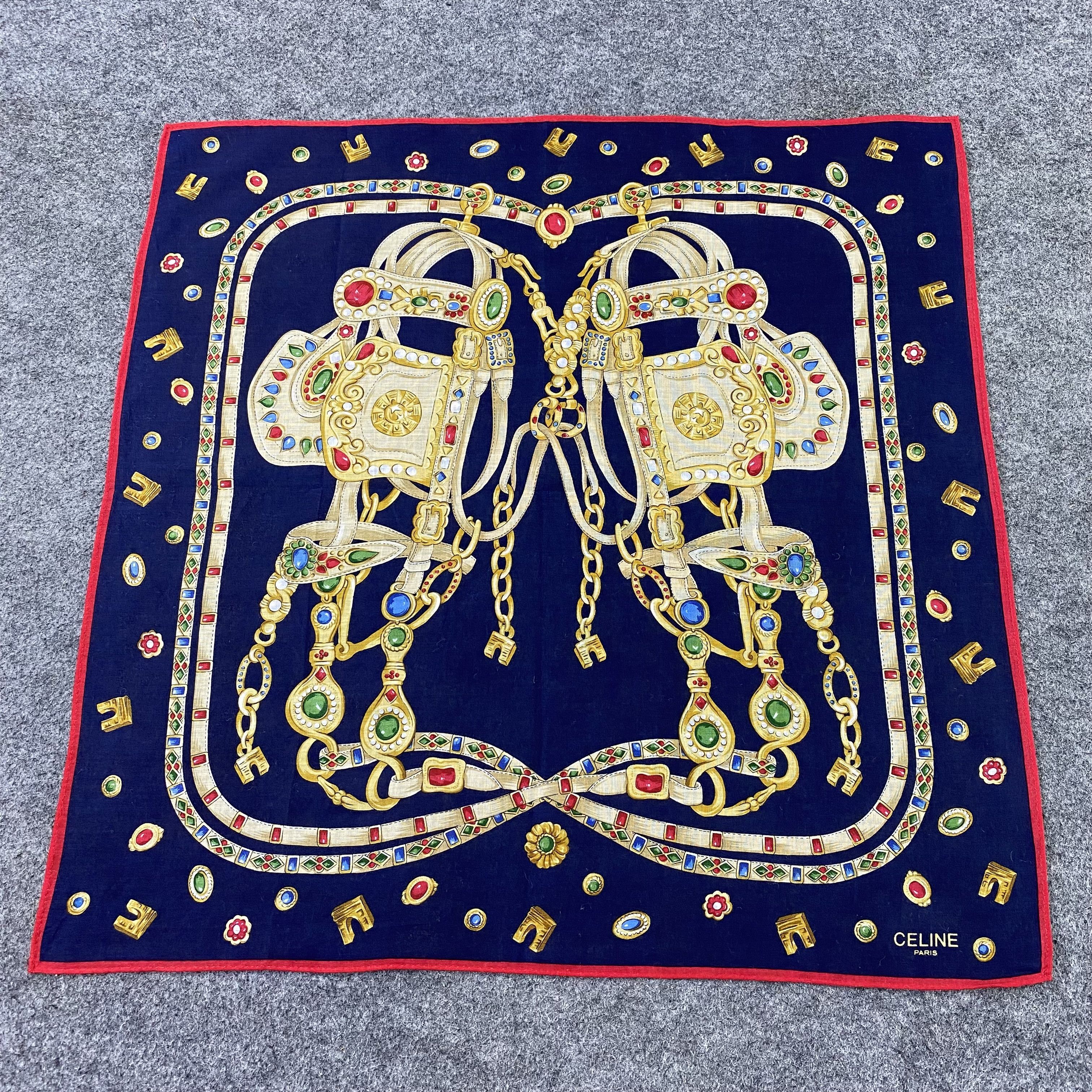 Celine Celine Handkerchief / Bandana / Neckerchief-B1209 Size ONE SIZE - 3 Thumbnail