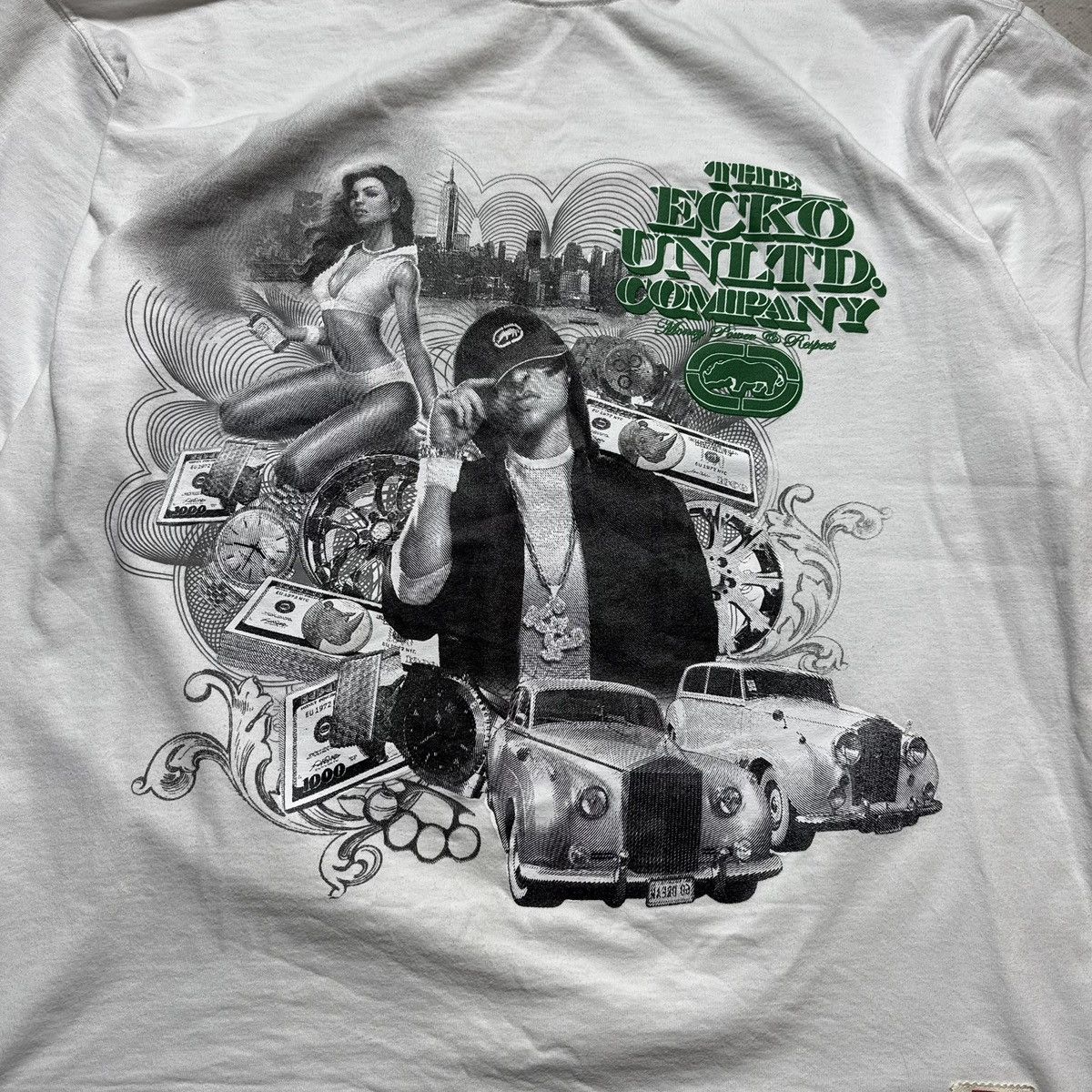 Ecko Unltd. ecko untld rap tee with big rap logo sexy logo xl size Size US XL / EU 56 / 4 - 6 Thumbnail