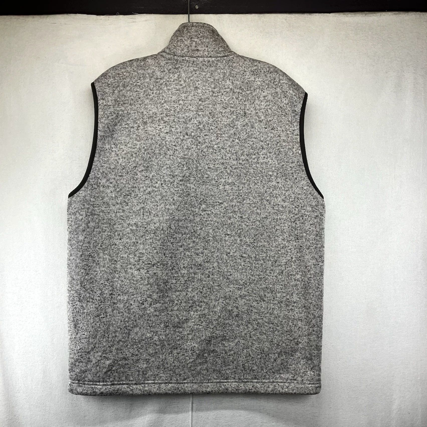 Vintage St Johns Bay Vest Terra-Tex Mens M Gray Knit Zip Outdoor Casual Layering Pocket Shirt Size US M / EU 48-50 / 2 - 2 Thumbnail