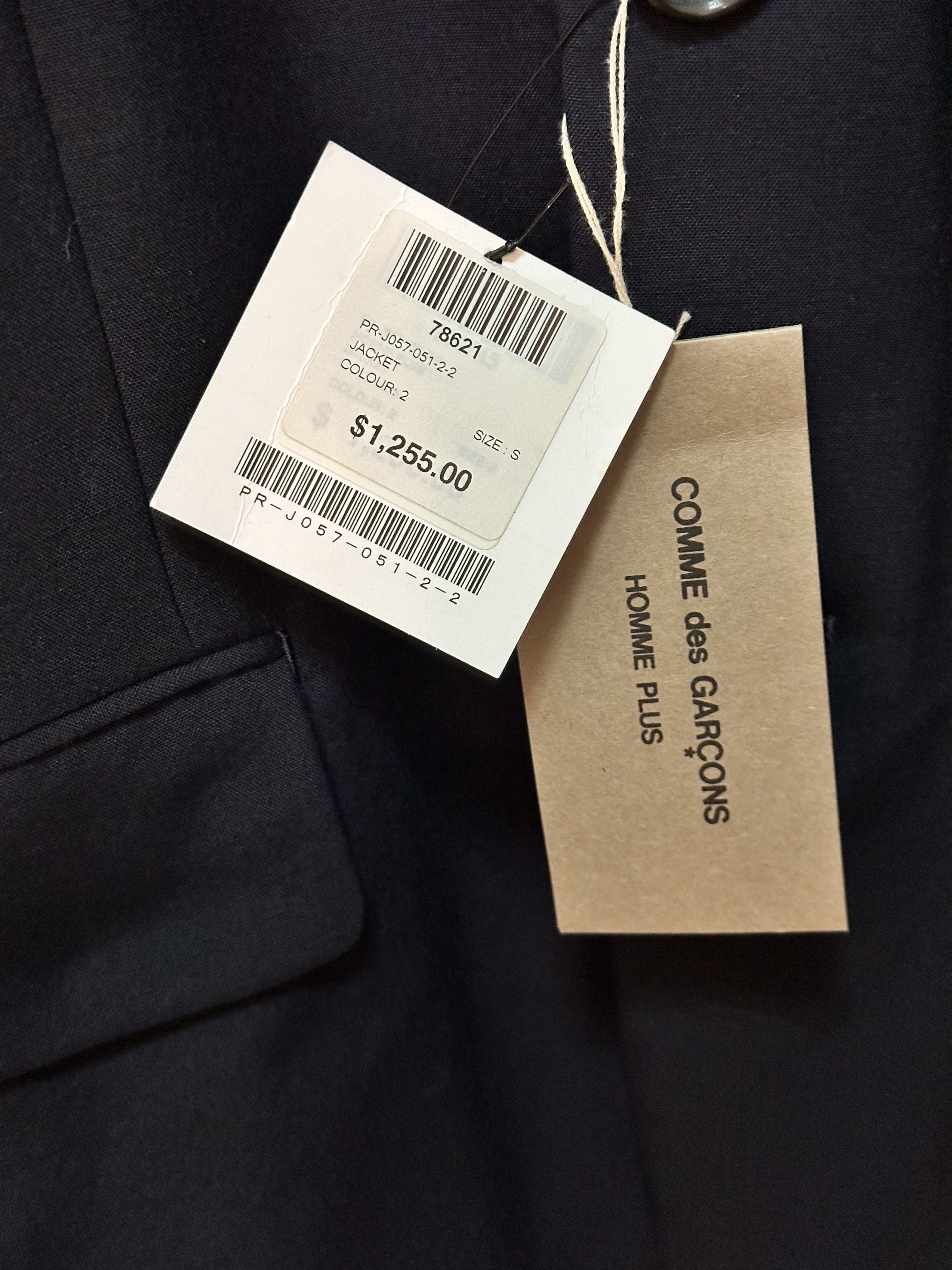 Comme des Garcons COMME des GARCONS Wool Blazer [RRP $1,255] Size 46R - 2 Thumbnail