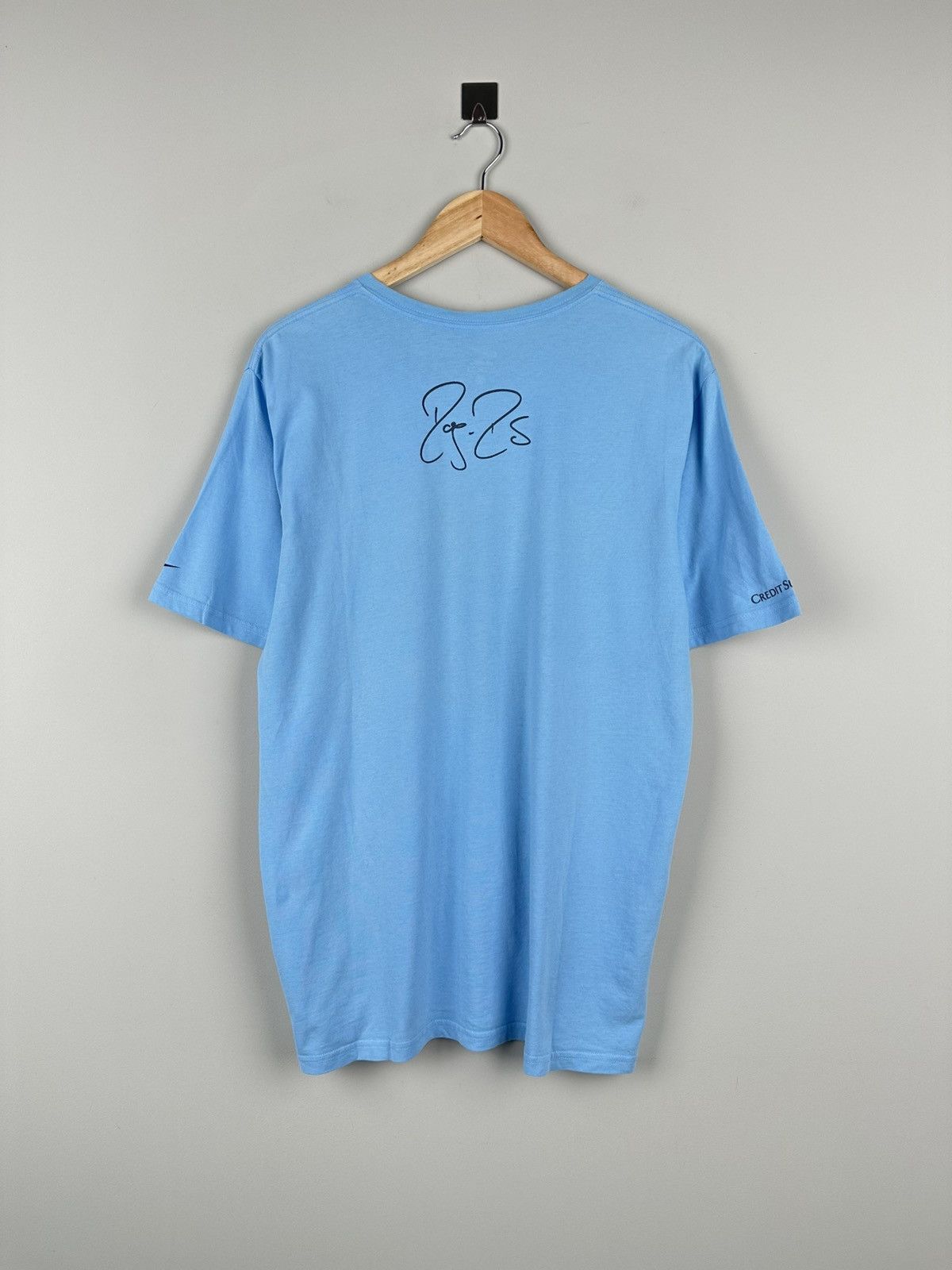 Nike Vintage Y2k Nike RF Roger Federer Box Logo Tee Size US L / EU 52-54 / 3 - 6 Thumbnail