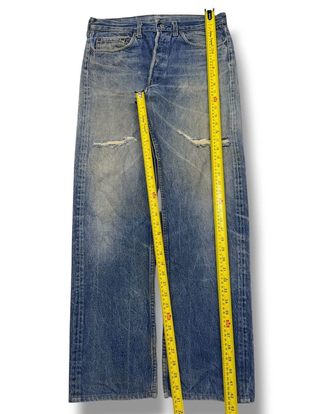 Levi's Vintage Levi’s 501 Made In USA Denim Jeans | Straight Fit 31 Size US 31 - 14 Thumbnail