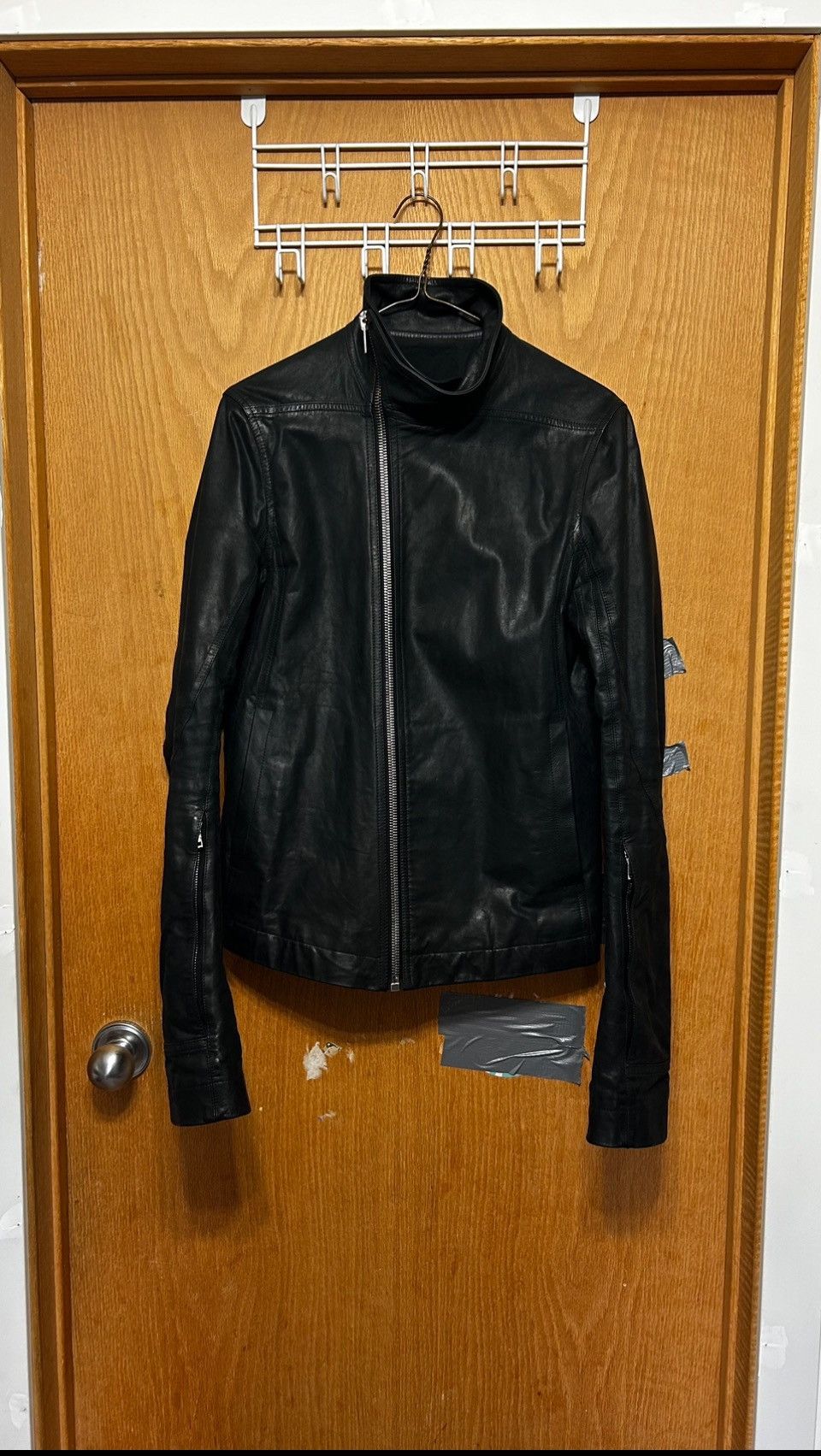 Rick owens molino leather jacket SIZE48