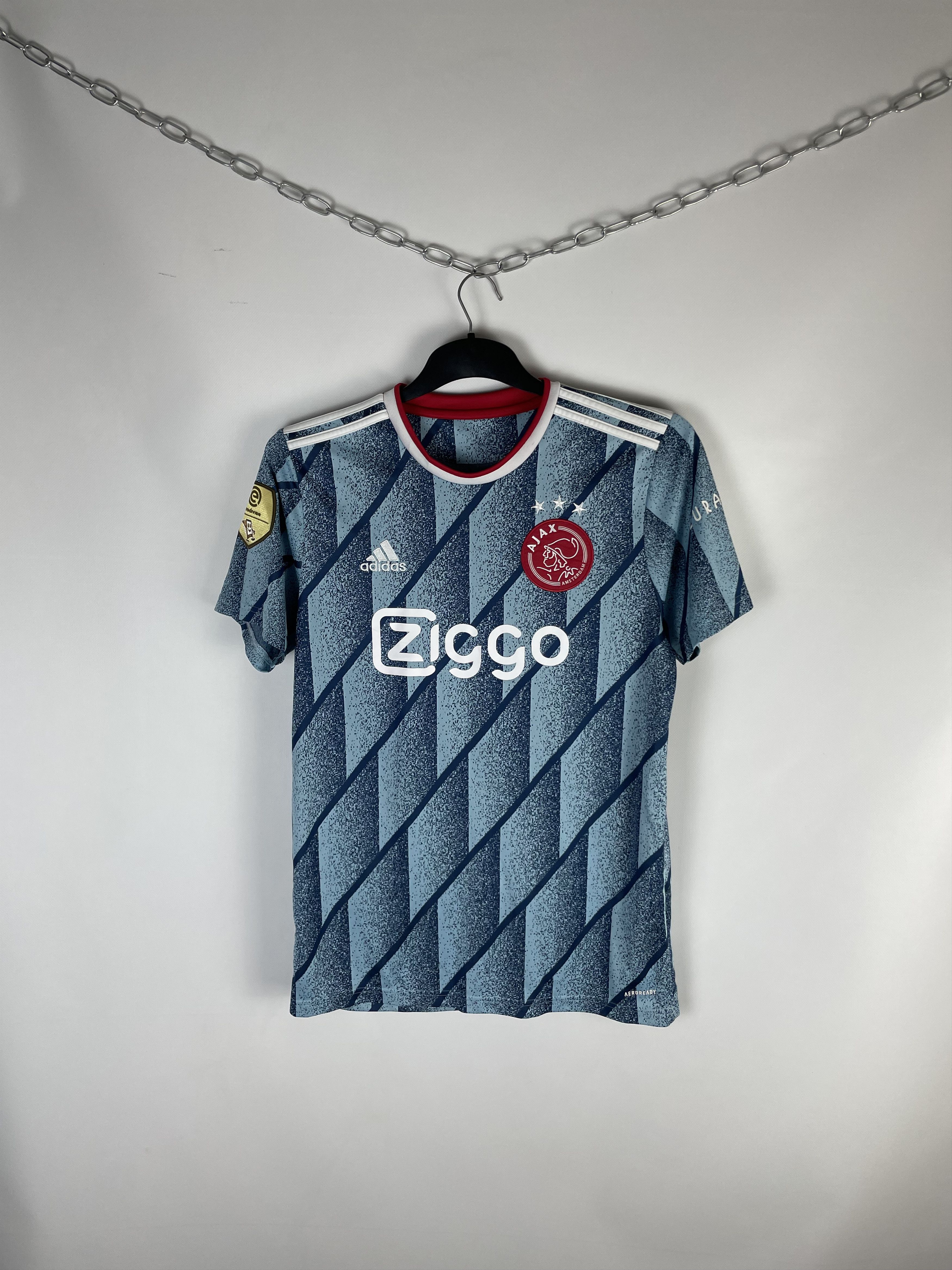 Adidas Adidas Ajax 2020/21 Van De Beek Football Soccer Jersey Size US M / EU 48-50 / 2 - 2 Thumbnail