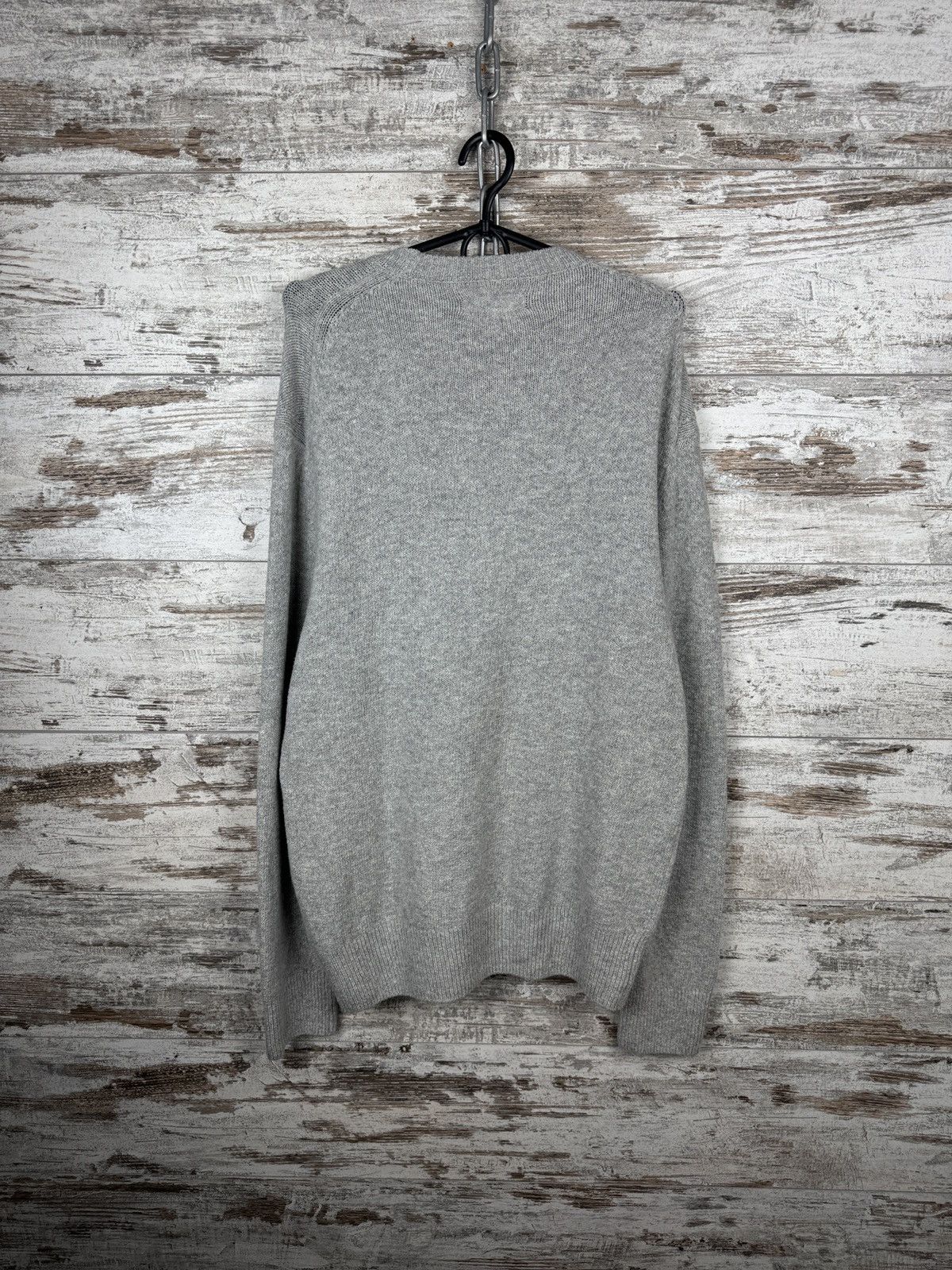 Allsaints Mens Vintage AllSaints Olnar crew sweater knitwear logo Size US L / EU 52-54 / 3 - 9 Thumbnail