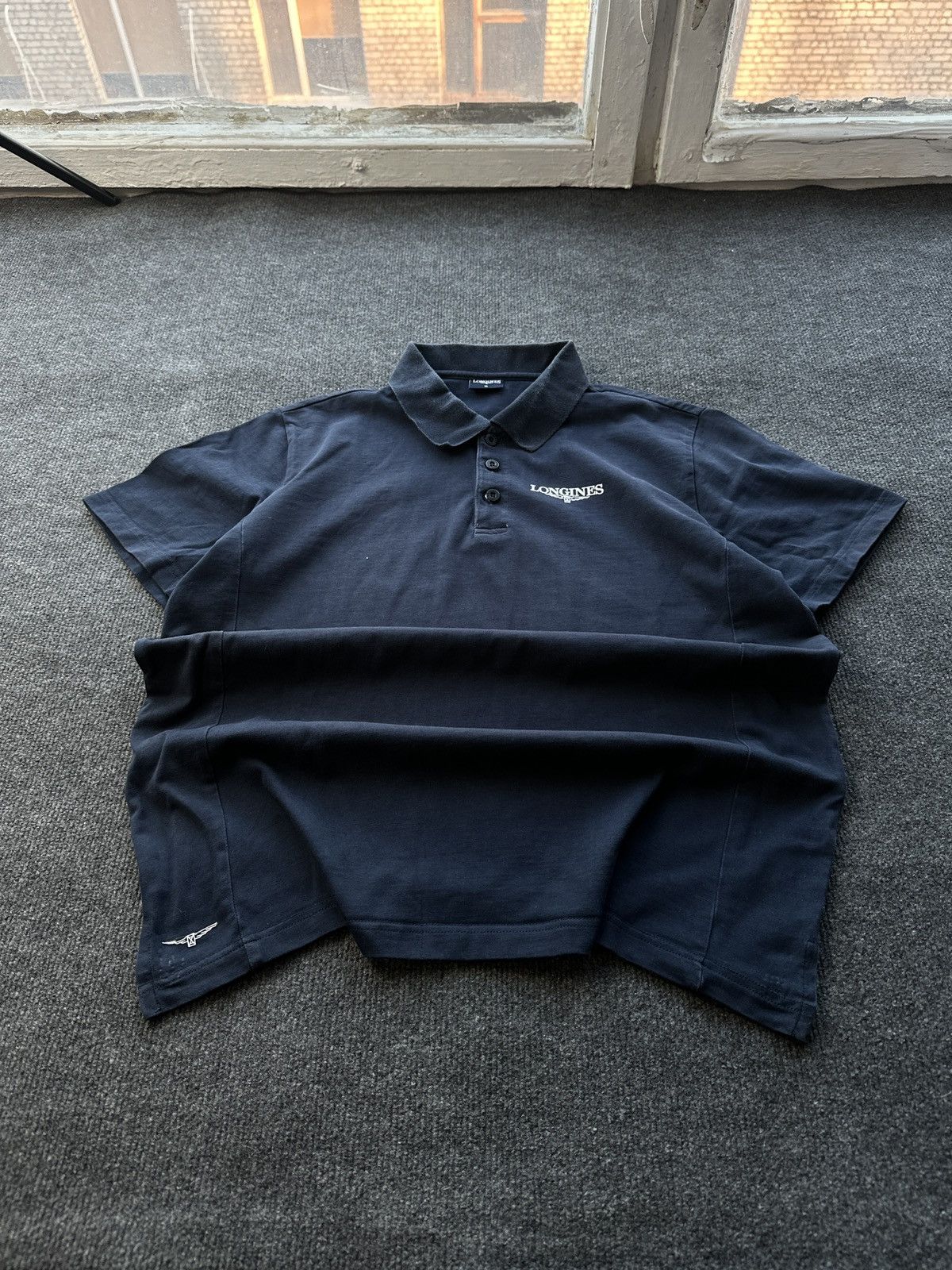 Longines LONGINES 🚨 LUXURY WATCH MEN TEE BLUE POLO BIG LOGO Size US XL / EU 56 / 4 - 2 Thumbnail
