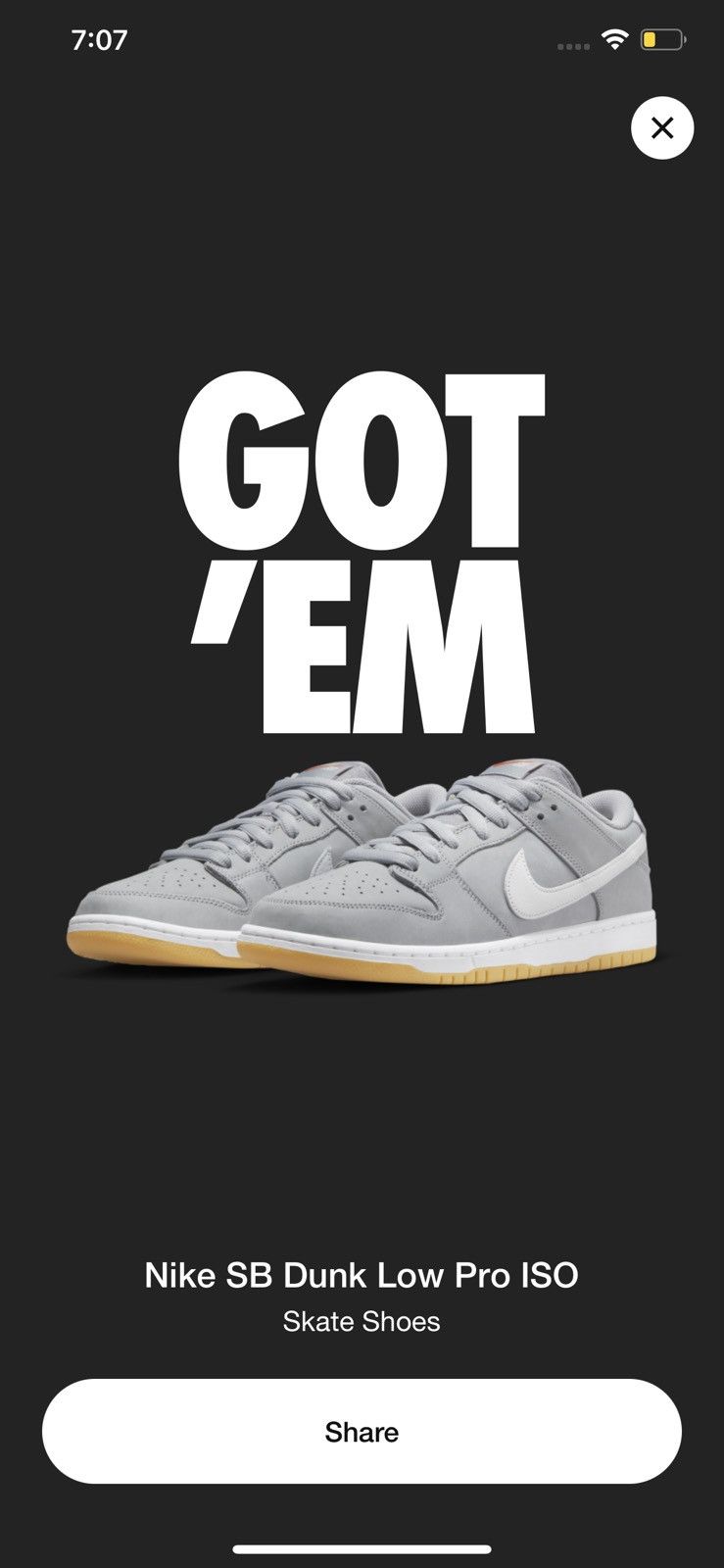 Nike Nike sb dunk low wolf grey Size US 11 / EU 44 - 1 Preview