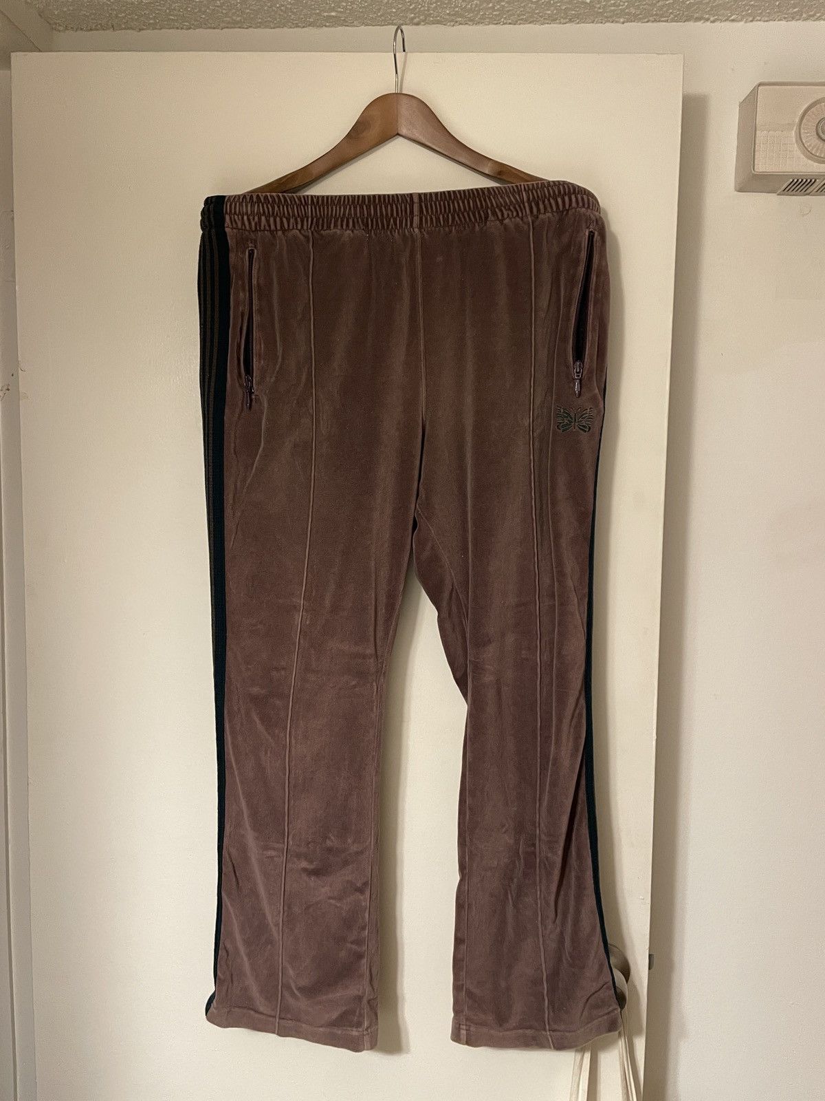 Needles Maroon/Brown Needles Track Pants Size US 32 / EU 48 - 1 Thumbnail