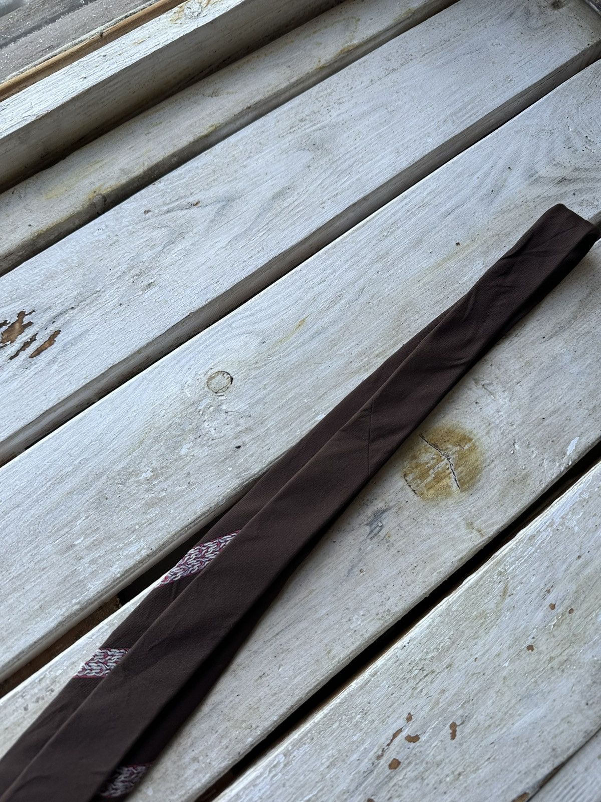 Lanvin × Vintage 🚨VINTAGE 90s Lanvin Men’s Tie Pure Silk luxury old money Size ONE SIZE - 5 Thumbnail