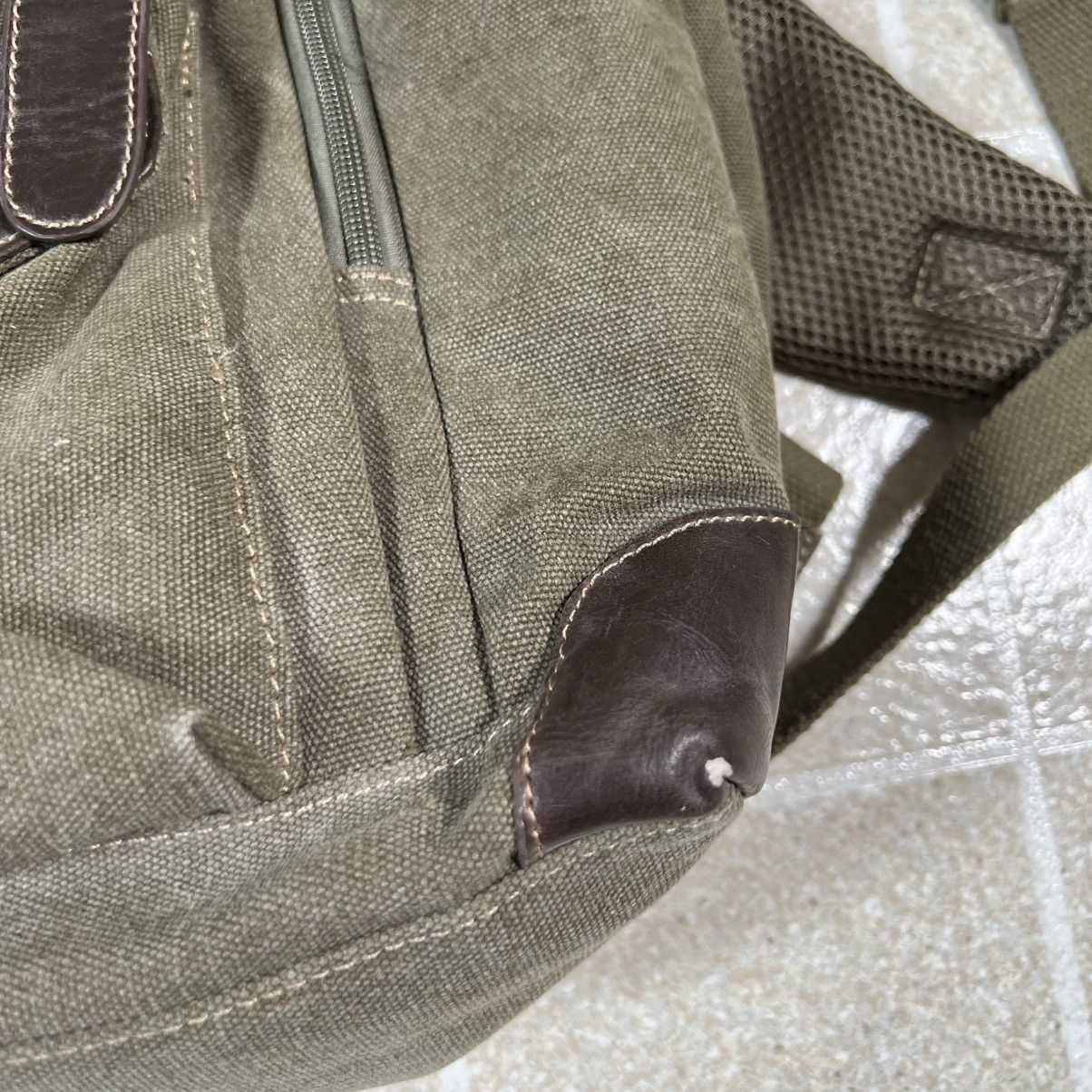 Vintage Cargoit Green Dual Strap Military Mountain Backpack Green Size ONE SIZE - 2 Thumbnail