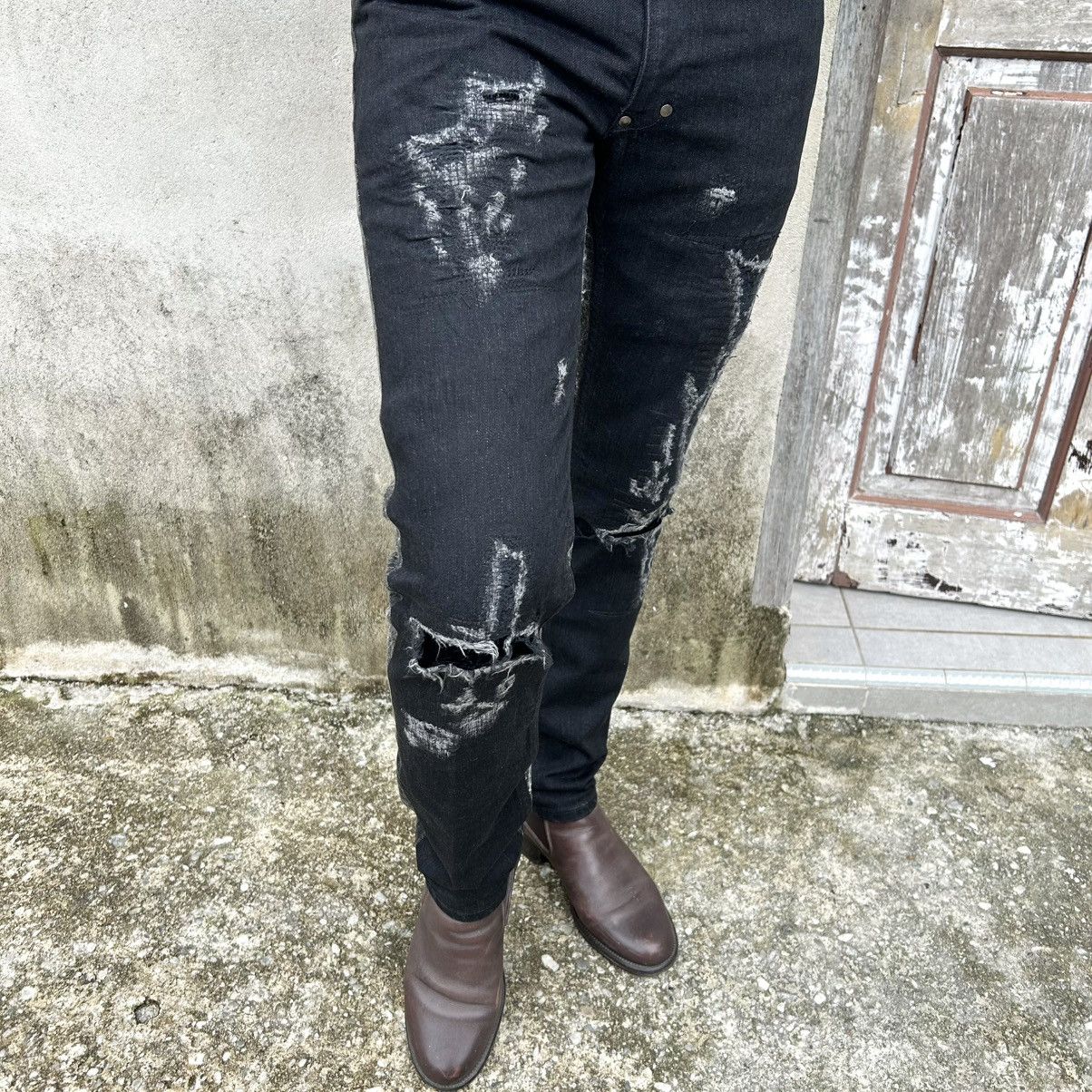 Diet Butcher Slim Skin RAREDiet Butcher Slim Skin 2016 Fall Winter Distrrssed Pants Size US 31 - 5 Thumbnail