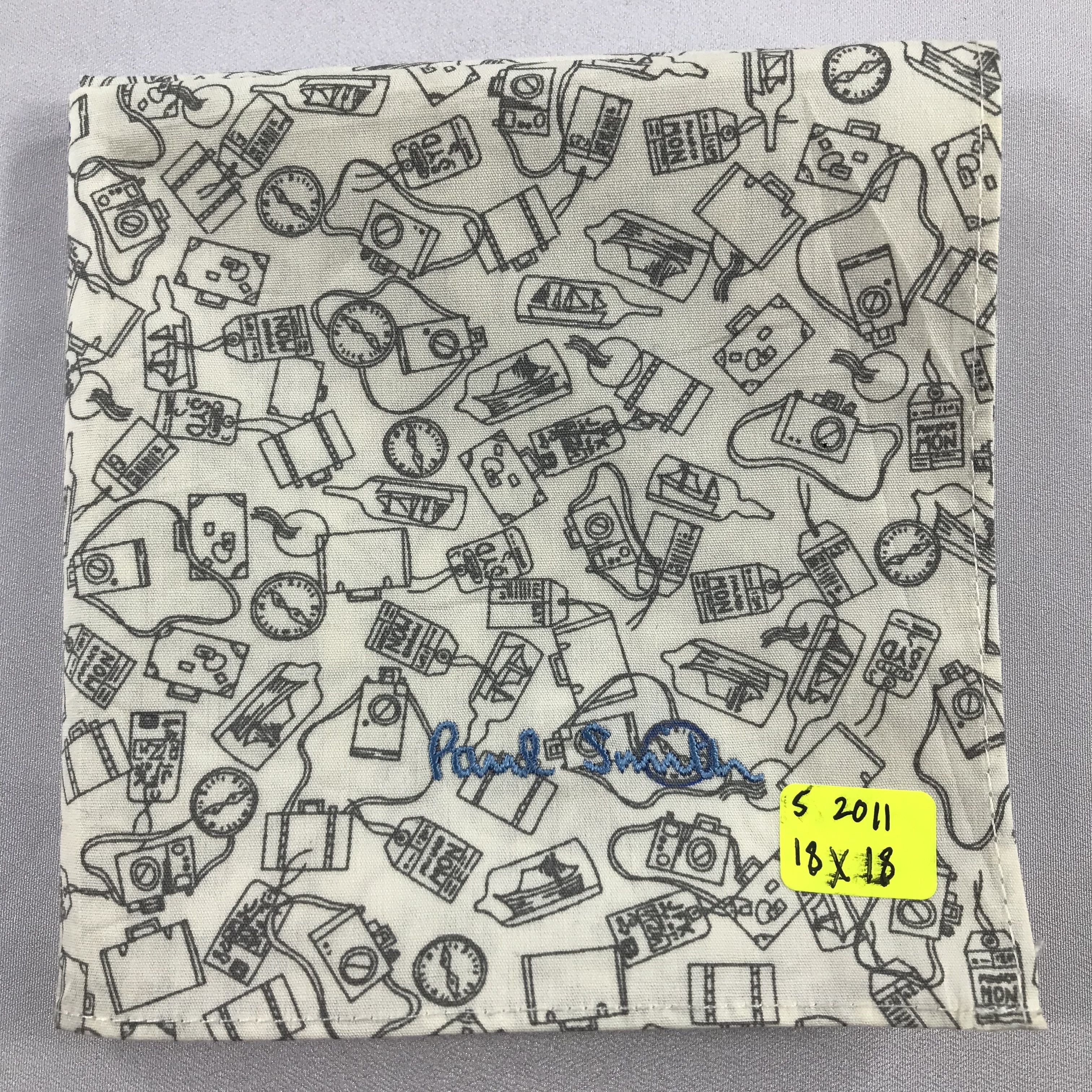 Paul Smith × Vintage Paul Smith Bandana / Handkerchief / Neckerchief - S2011 Size ONE SIZE - 5 Thumbnail