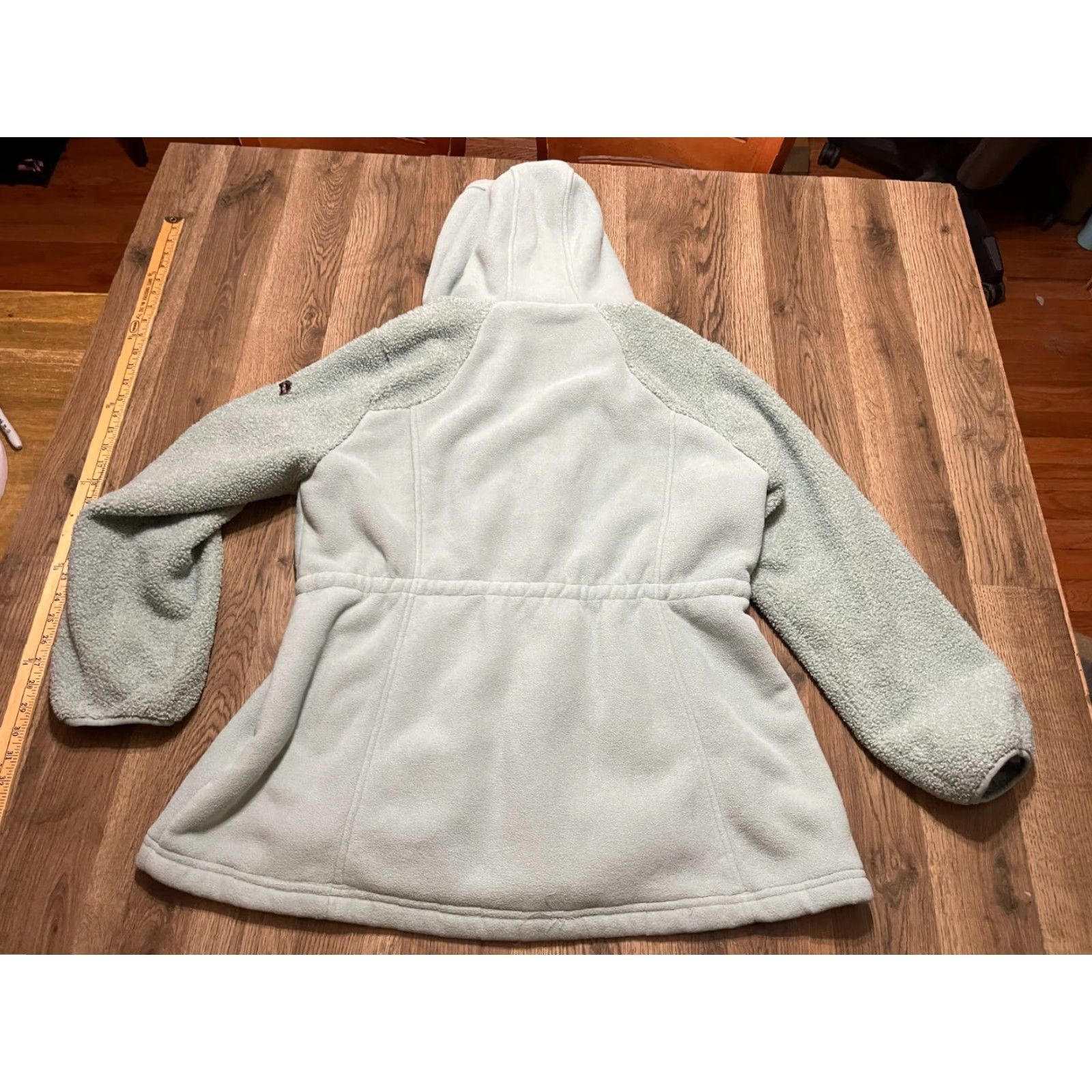 Vintage Koolaburra Hoodie Women's XL Green Full Zip Fleece Size XL / US 12-14 / IT 48-50 - 2 Thumbnail