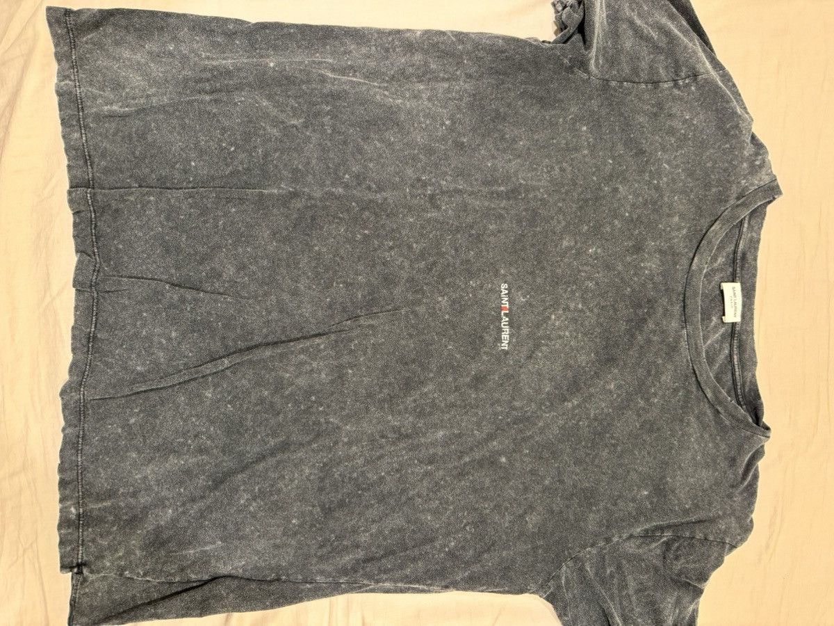 Yves Saint Laurent YSL Box Logo Tee Size US M / EU 48-50 / 2 - 1 Thumbnail