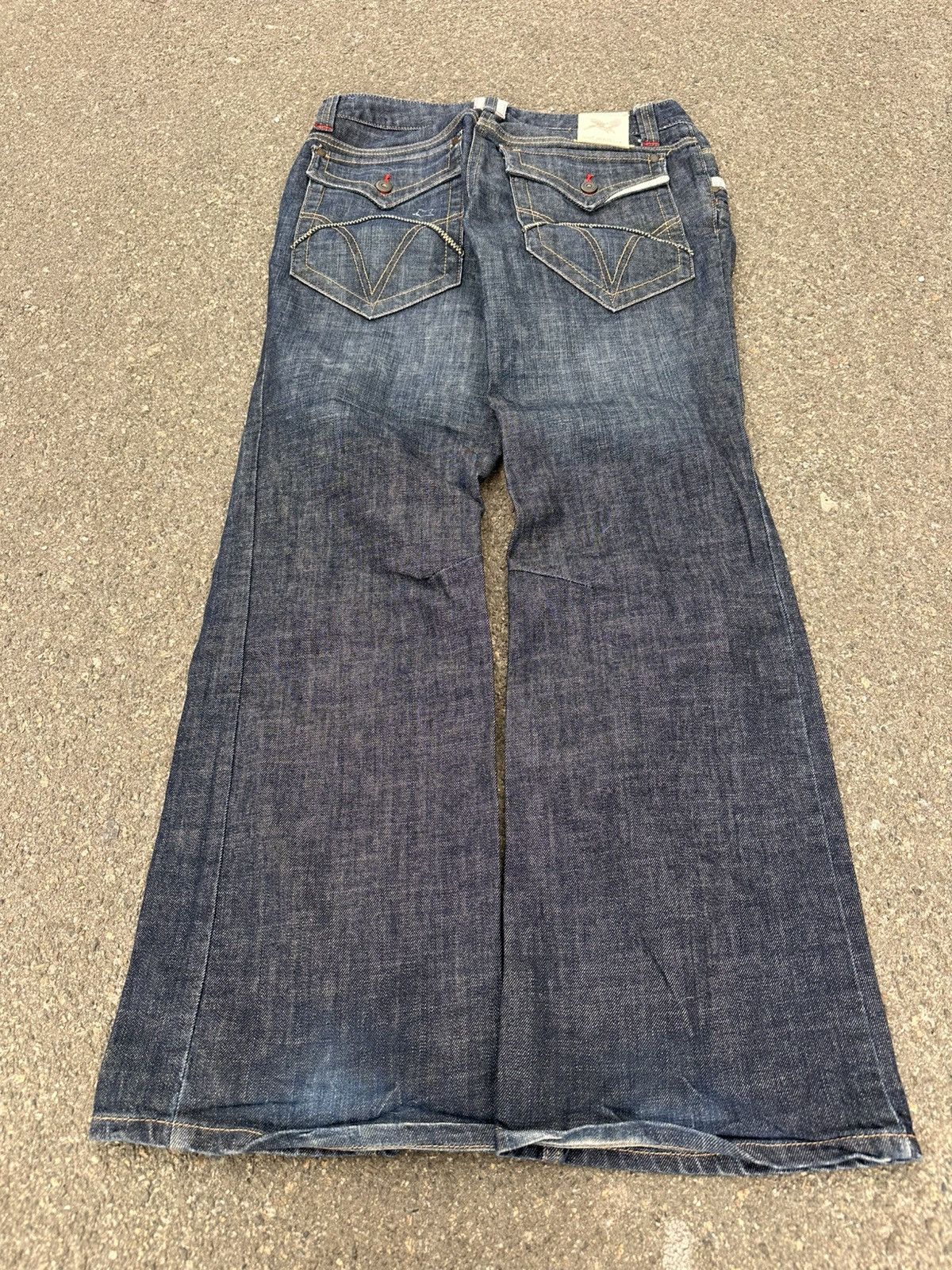 If Six Was Nine Vintage Y2K Baggy Flared If Six Was Nine Style Jeans Size US 36 / EU 52 - 2 Thumbnail