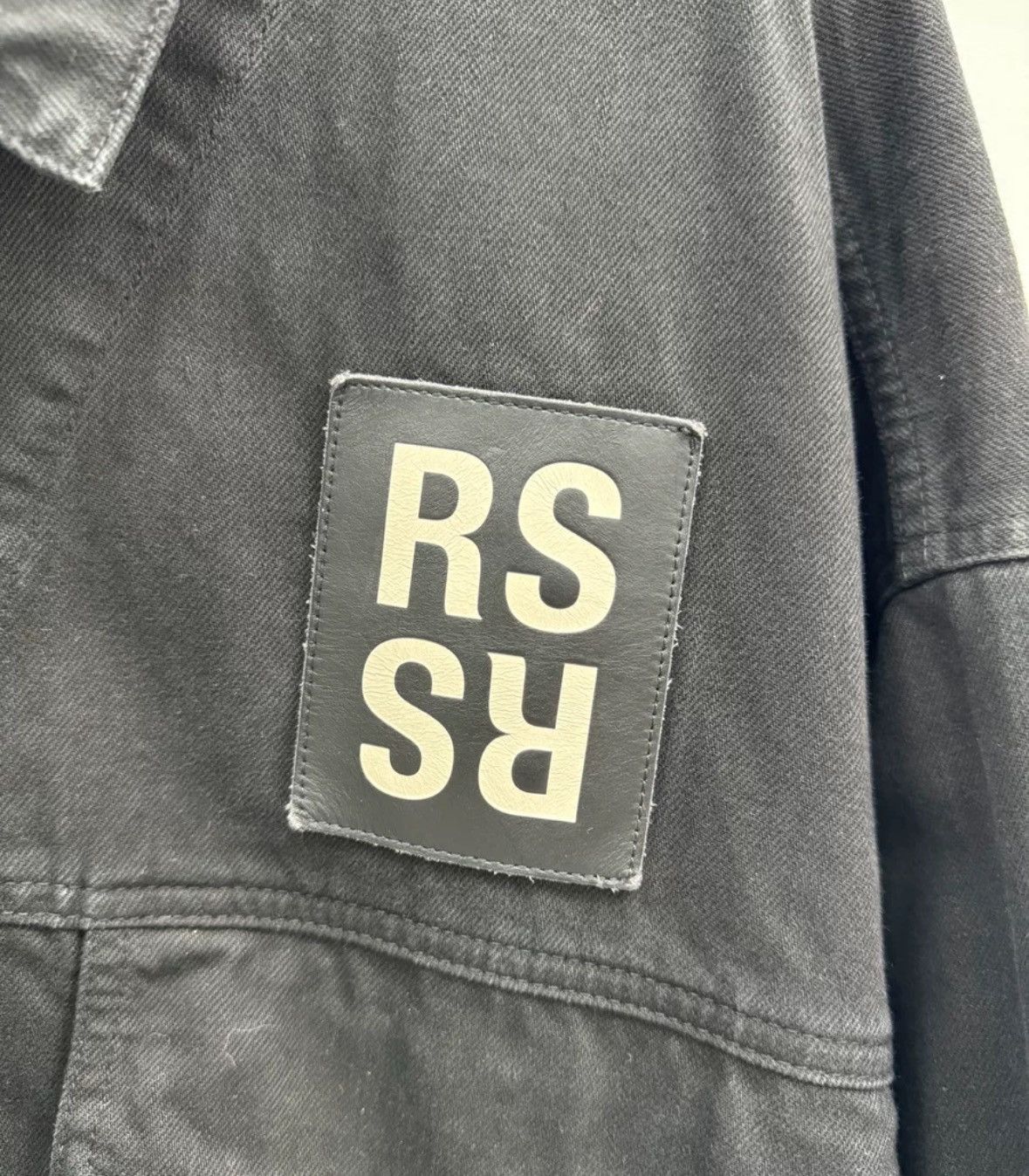 Raf Simons RAF SIMONS slogan leather tag jacket2412-Nextarrow Size US S / EU 44-46 / 1 - 4 Thumbnail