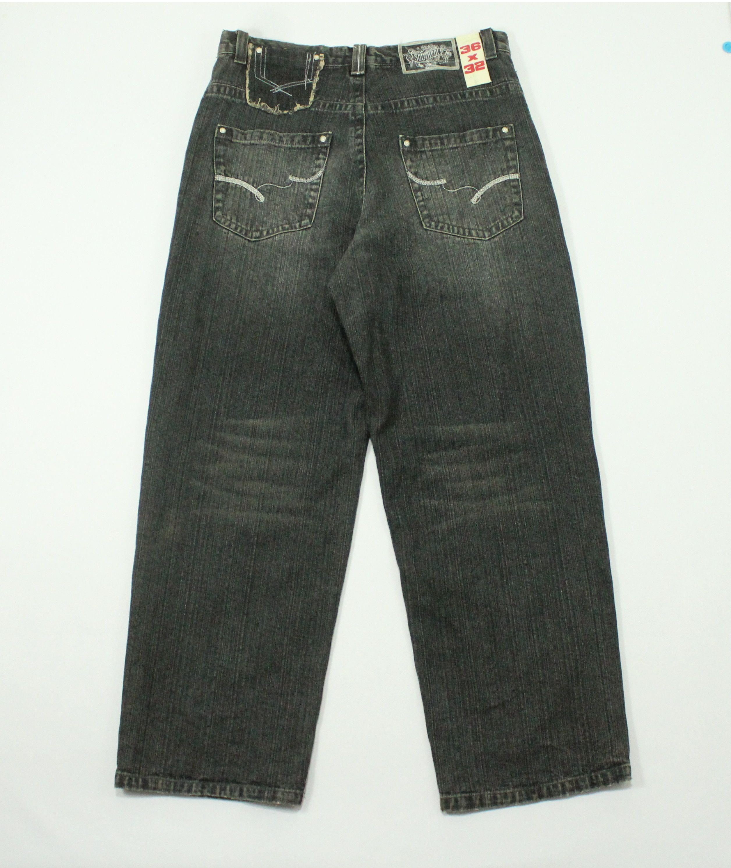 Southpole SOUTHPOLE Denim Patches Logo Baggy JNCO PNB STUSSY Size US 36 / EU 52 - 2 Thumbnail